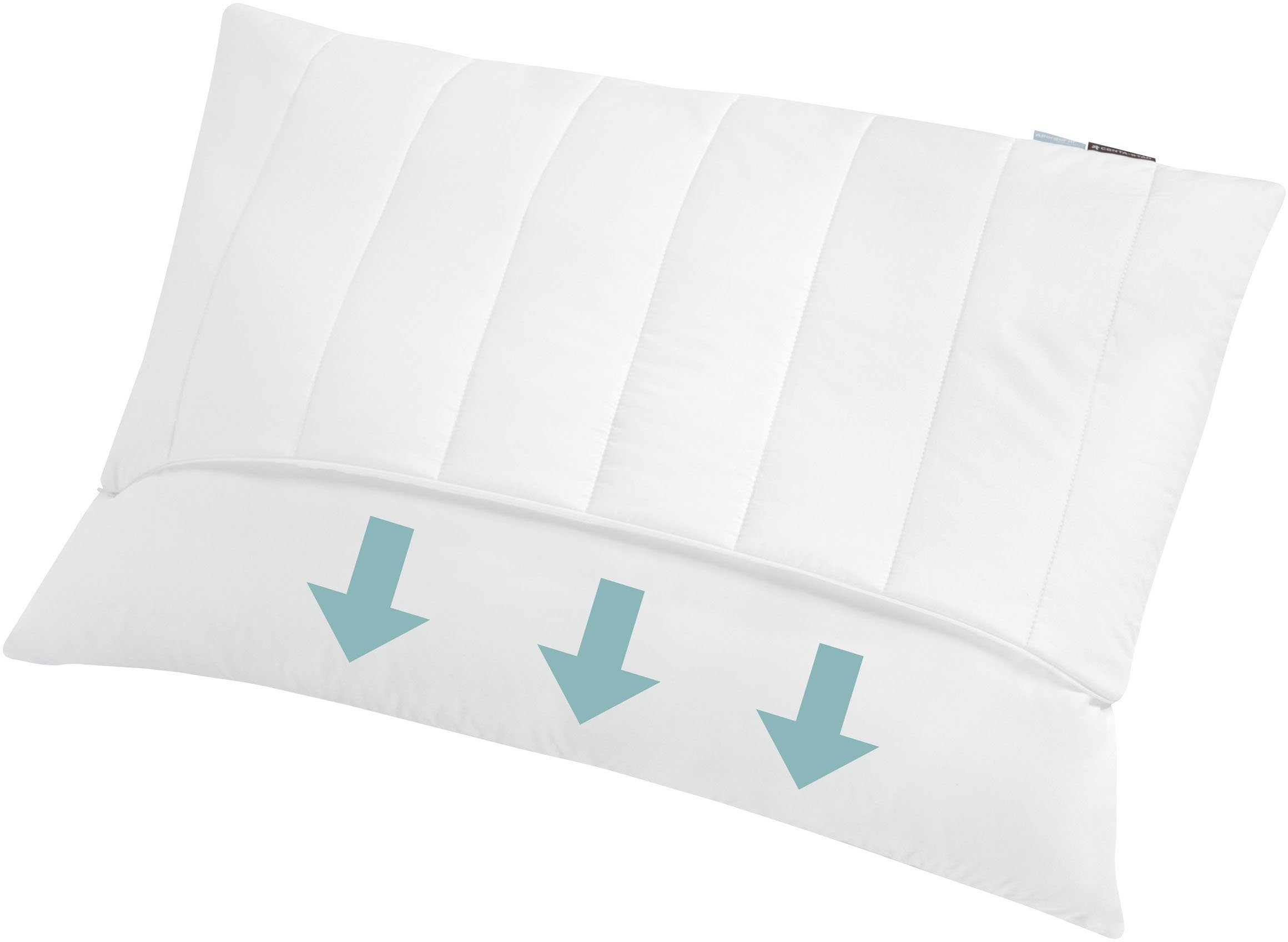 Centa-Star Baumwollkissen AllergoProtect® Kopfkissen mit Innenkissen – Bild 2 von 5