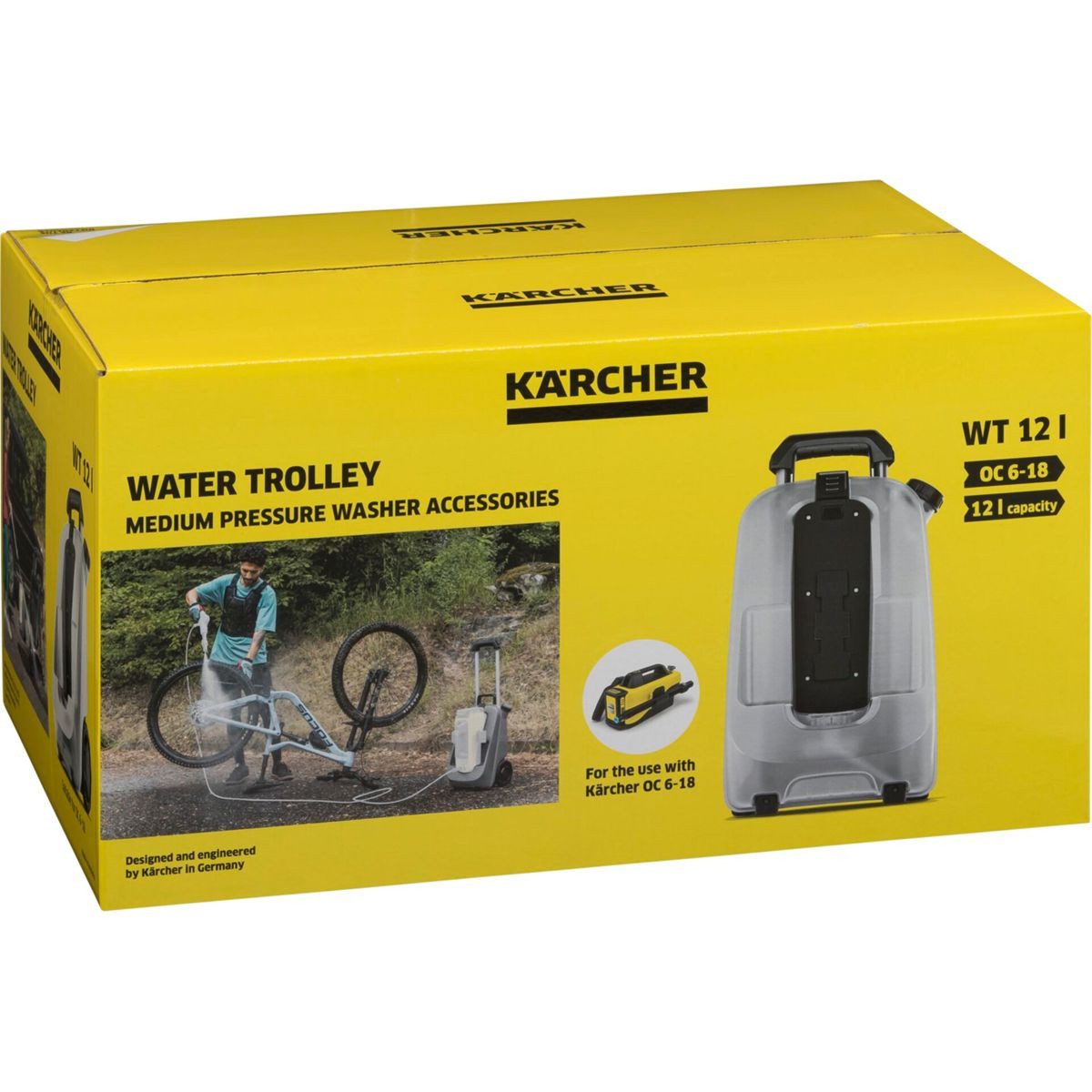 KÄRCHER Nass-Trocken-Sauger WT 12l Wasser Trolley