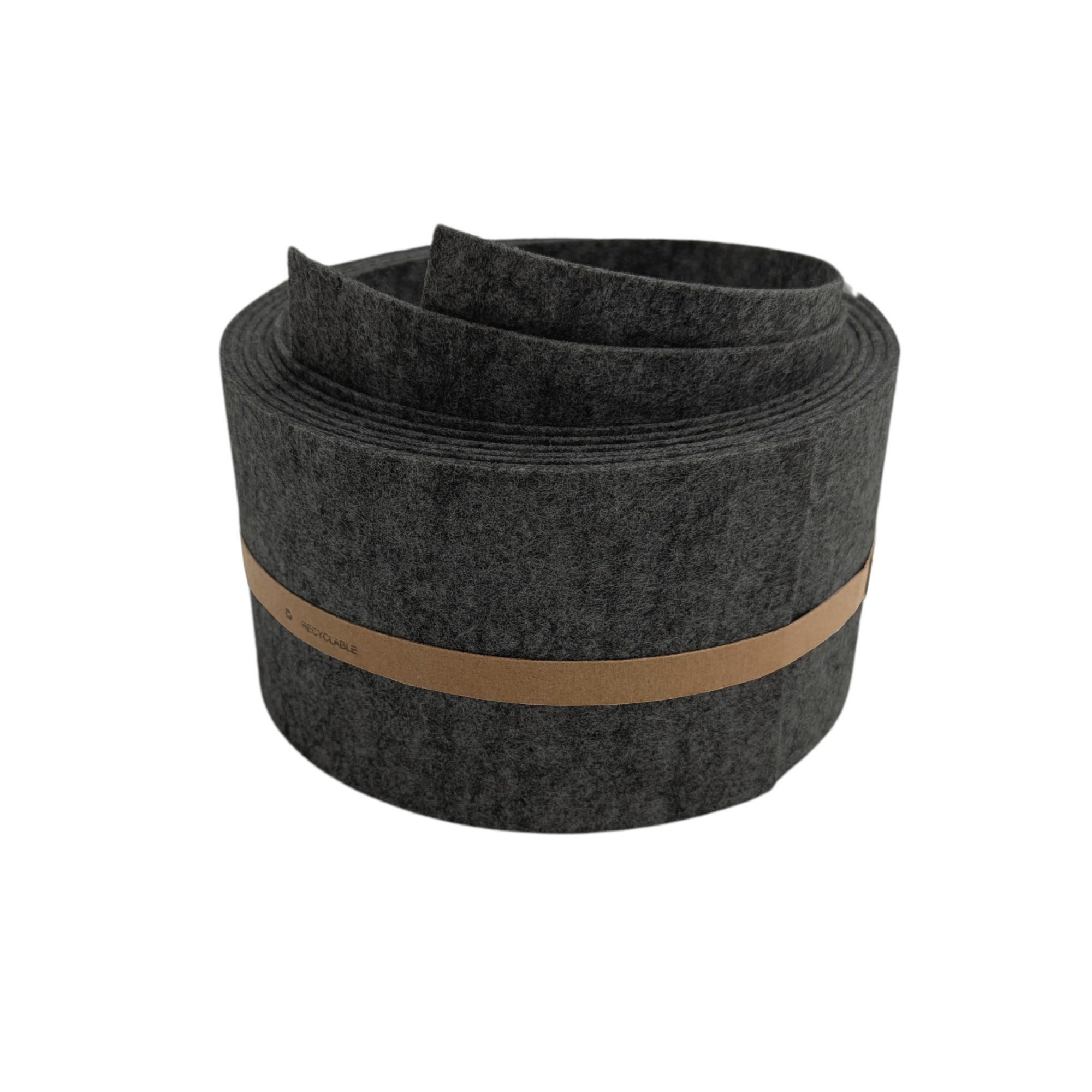 zaunzu Sichtschutzstreifen 2er Set zaunzu Design-Vlies HALBE: 95mm Anthrazit, (1, Sichtschutz Akzentstreifen), 5 Jahre garantierte Farbechtheit