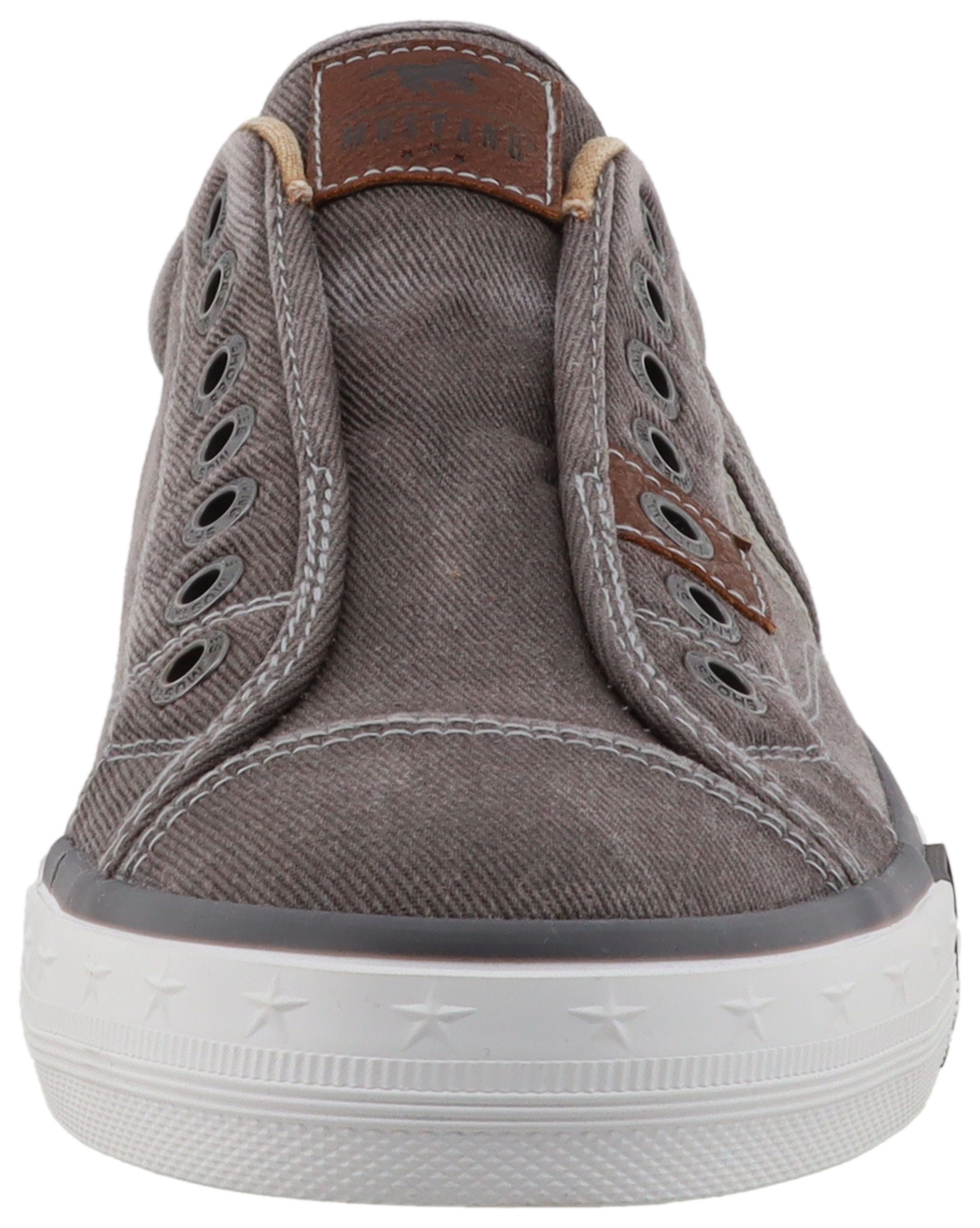 Mustang Shoes Calogero Slip-On Sneaker Slipper, Freizeitschuh, Halbschuh mit Kontrastnähten