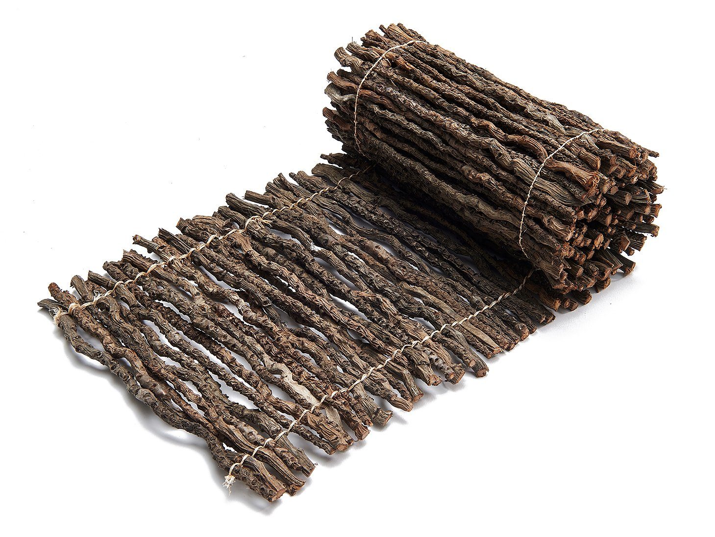 NaDeco Bastelnaturmaterial Bowty-Tischläufer in Natur, Maße 90x20cm Tischläufer
