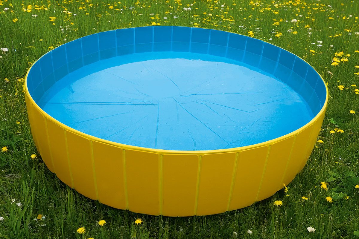 SportFit Planschbecken Aufstellpool, (Kinderpool, 2-tlg)
