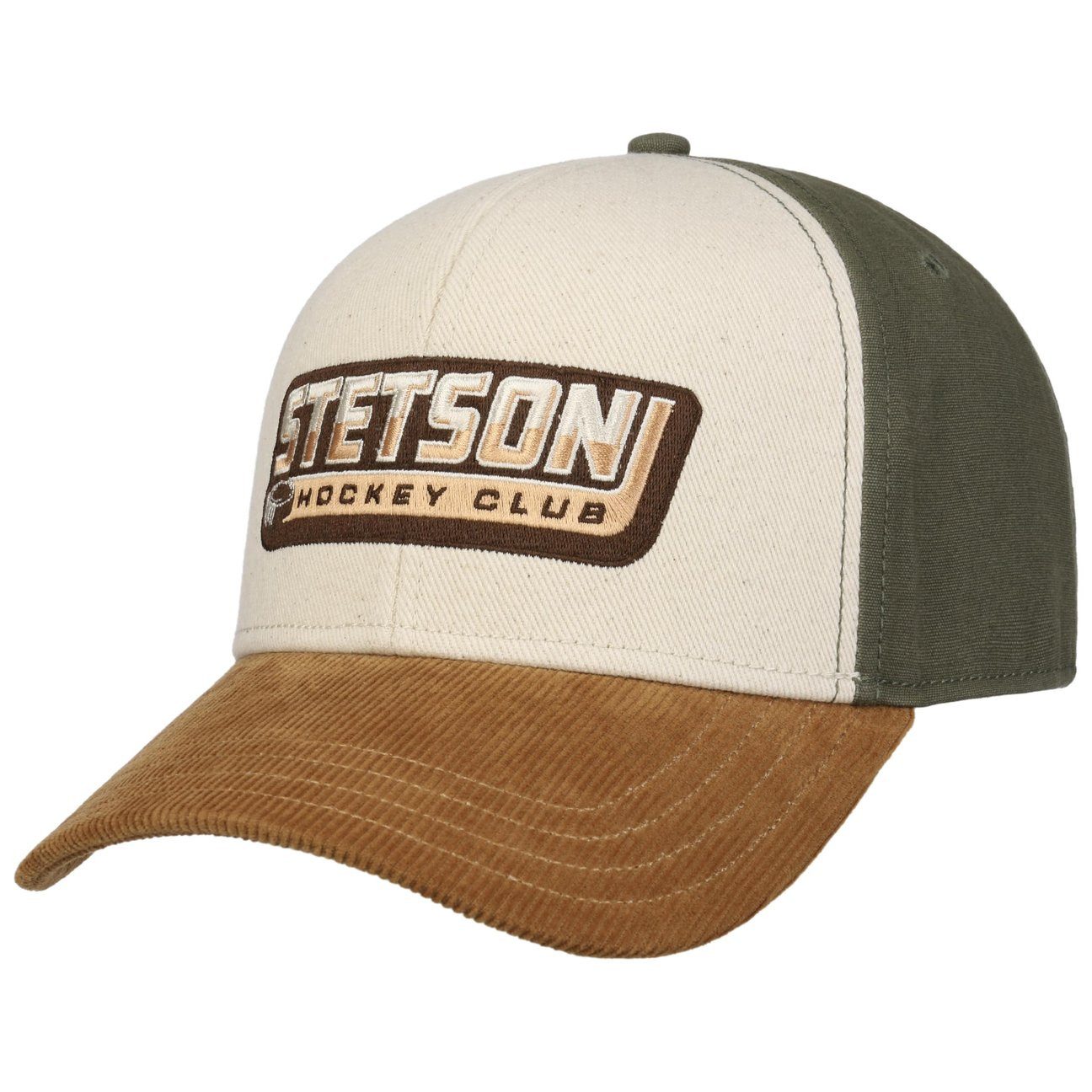 Stetson Baseball Cap (1-St) Basecap Metallschnalle