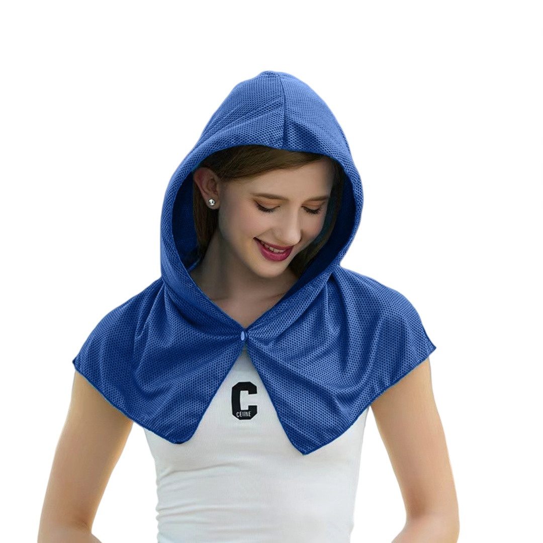 nsihing Sporthandtuch Kühlendes Hoodie-Handtuch Frauen Männer, Mikrofaser-Handtuchwickel, (2-St), Hält den Kopf kühl, Sport, Training, Radfahren