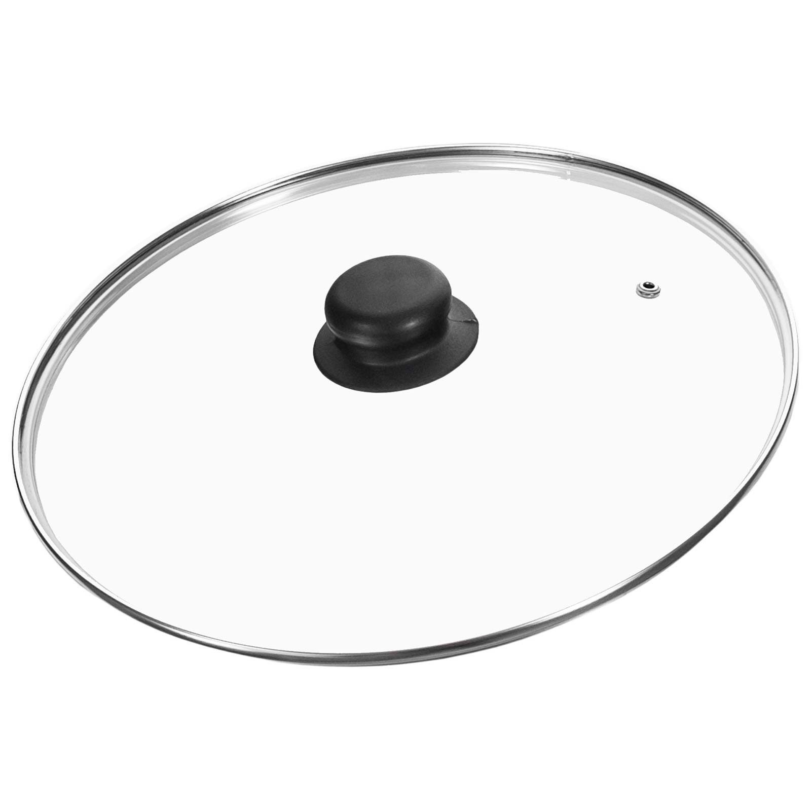 4BIG.fun Bratpfanne 24cm Grillpfanne aus Gusseisen mit Glasdeckel, Gusseisen (Induktion Holzgriff Bratpfanne Pfanne Feuerpfanne Feuerpfanne / Steakpfanne), abschraubbarer Griff, Induktion