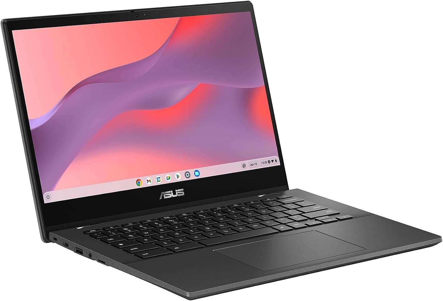 Asus Flip 14 Convertible Laptop Tablet Touchscreen Touch Full HD 8 GB RAM Chromebook (35,6 cm/14 Zoll, MediaTek Kompanio 520, ARM G52 MC2, 128 GB SSD, TUSI-2.0-Stift, Touch Display, 360°-Scharnier, Webcam-Abdeckung)