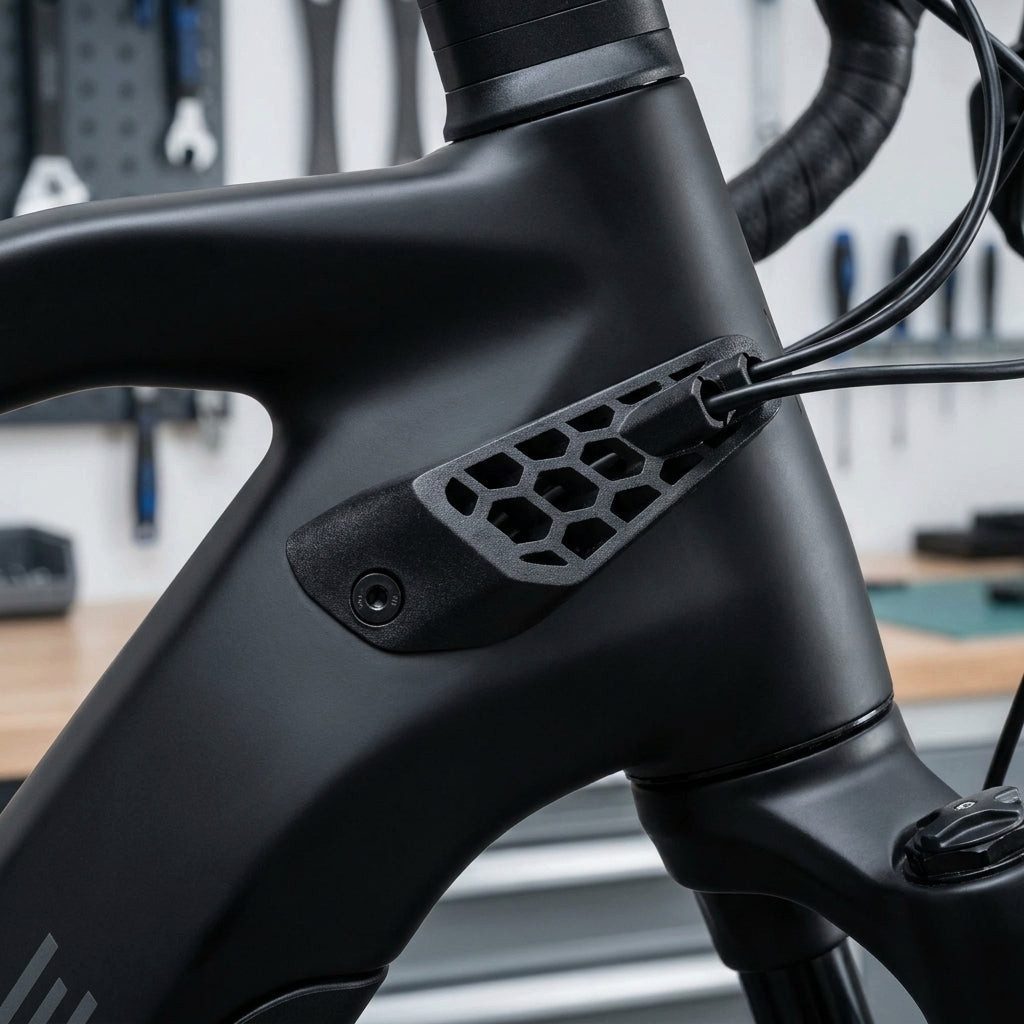 Haibike Kabelführung FLYON Headtube Cable Inlet rechts