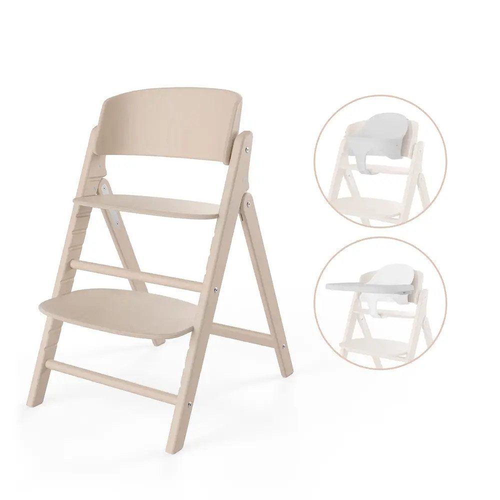 Columbus Hochstuhl Hochstuhl CLICK&FOLD 3in1 All Natural, light natural