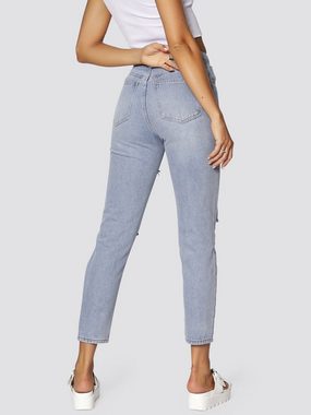 Freshlions Mom-Jeans Zerrissene Mom Jeans `Anka` - XS