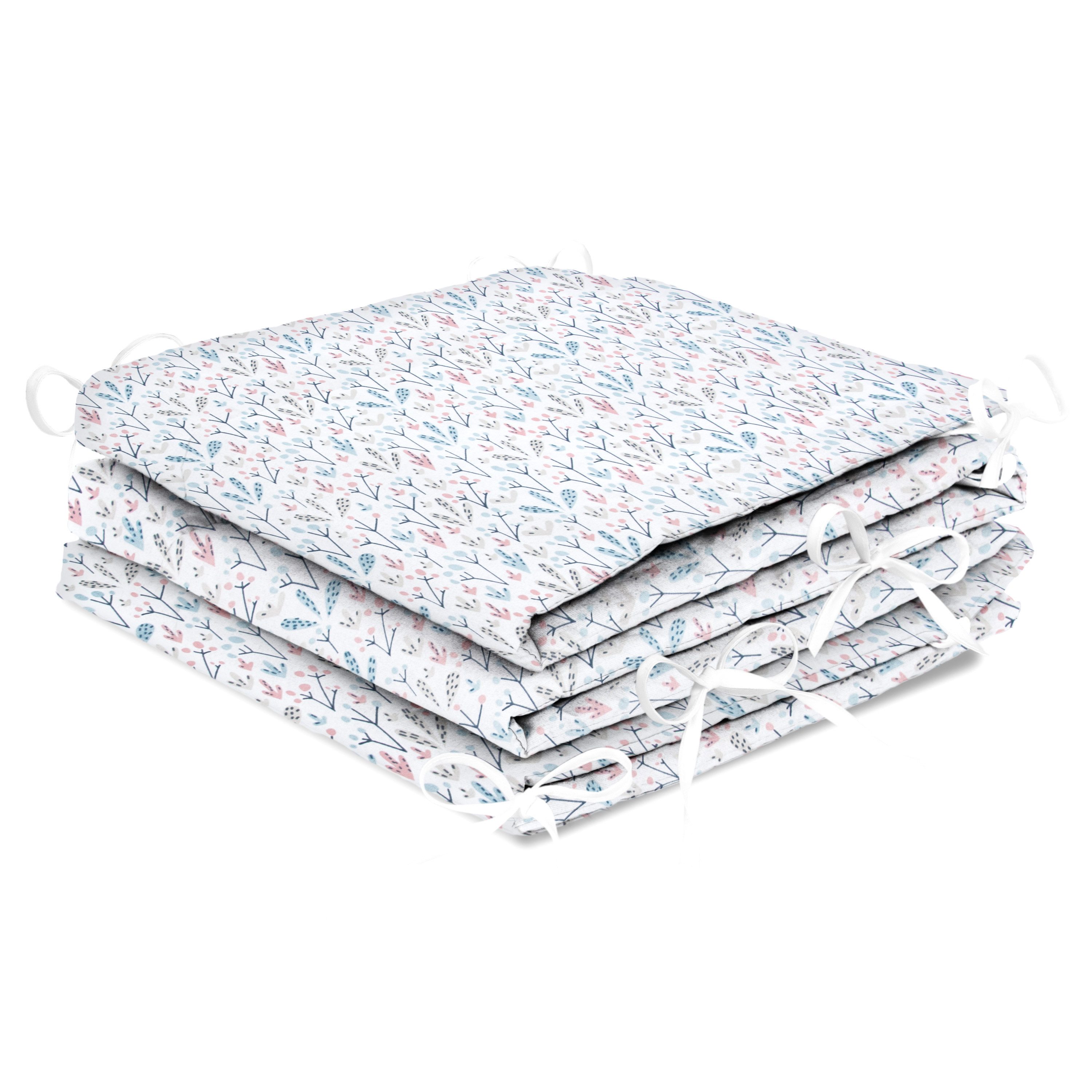 Amilian Bettnestchen - Bettumrandung 180x30 cm für Kinderbett 120x60 geeignet (Kopfschutz), (Nestchen, Kantenschutz), Umrandungen