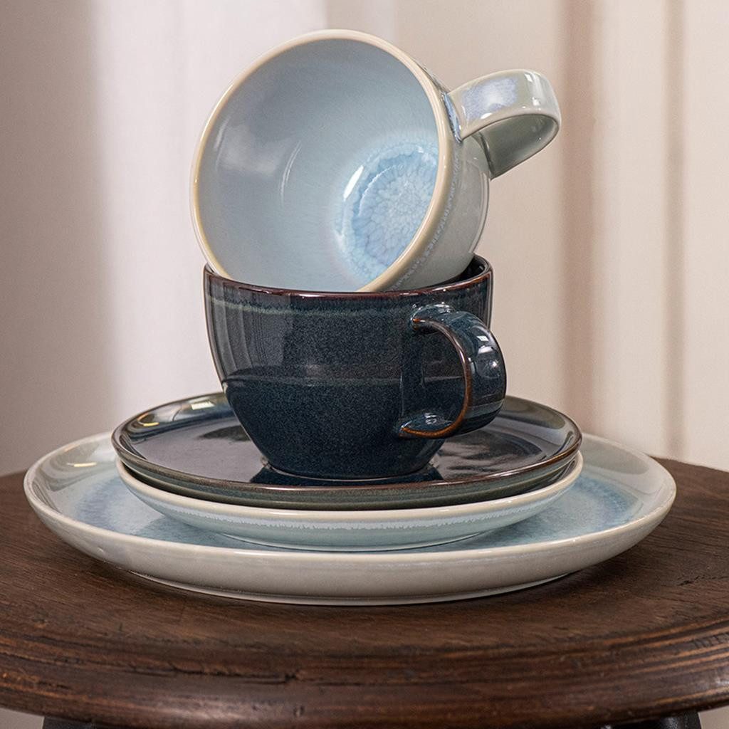 like. by Villeroy & Boch Tasse Crafted Kaffeetassen 247 ml 6er Set, 6-tlg., Porzellan