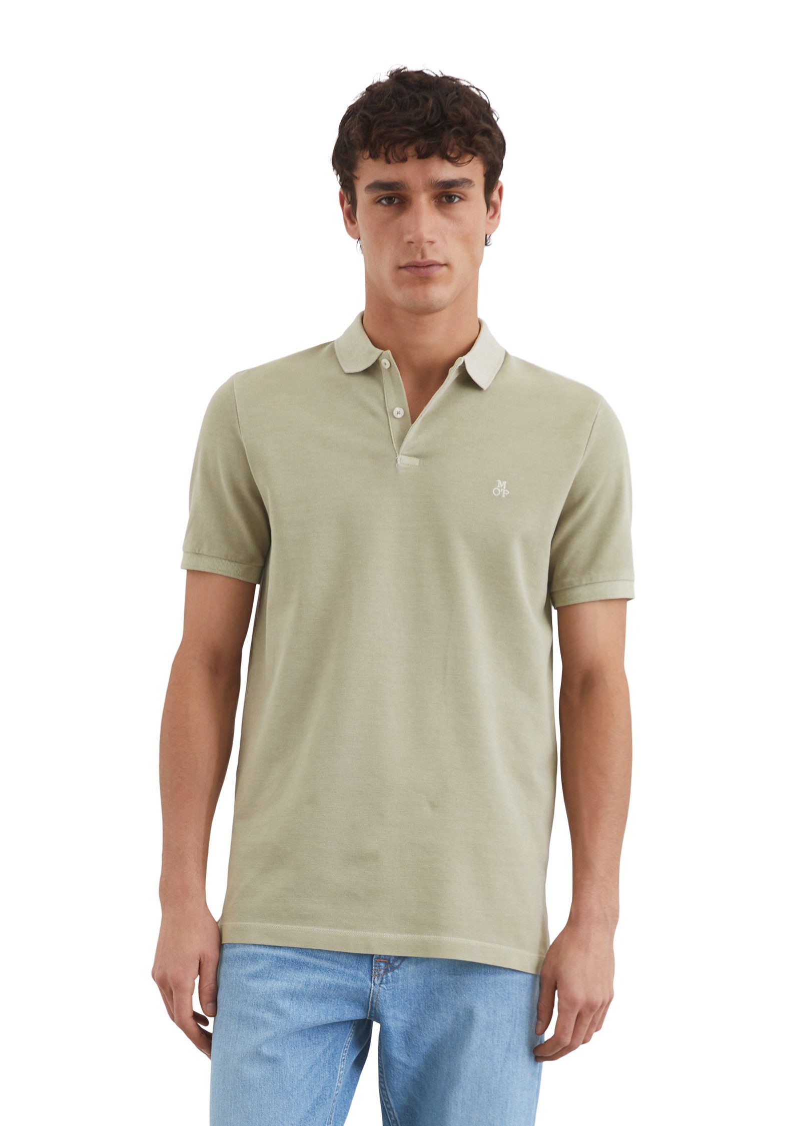 Marc OPolo Poloshirt "aus Bio-Baumwoll-Stretch" günstig online kaufen