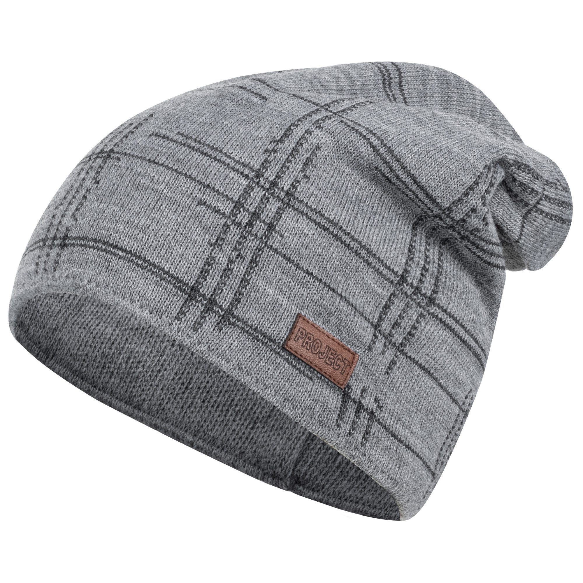 AJS Strickmütze Jungenmütze Wintermütze Beanie