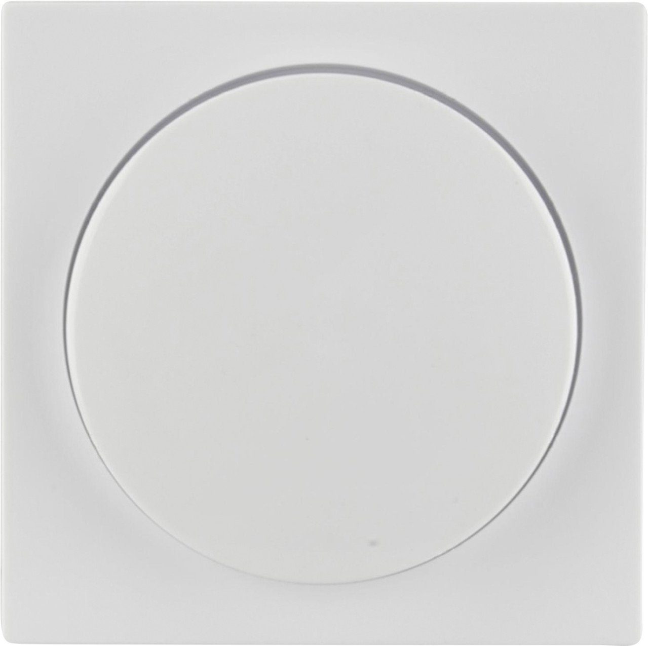 Drehdimmer Unitec Dimmerabdeckung Melbourne S702 ultraweiß