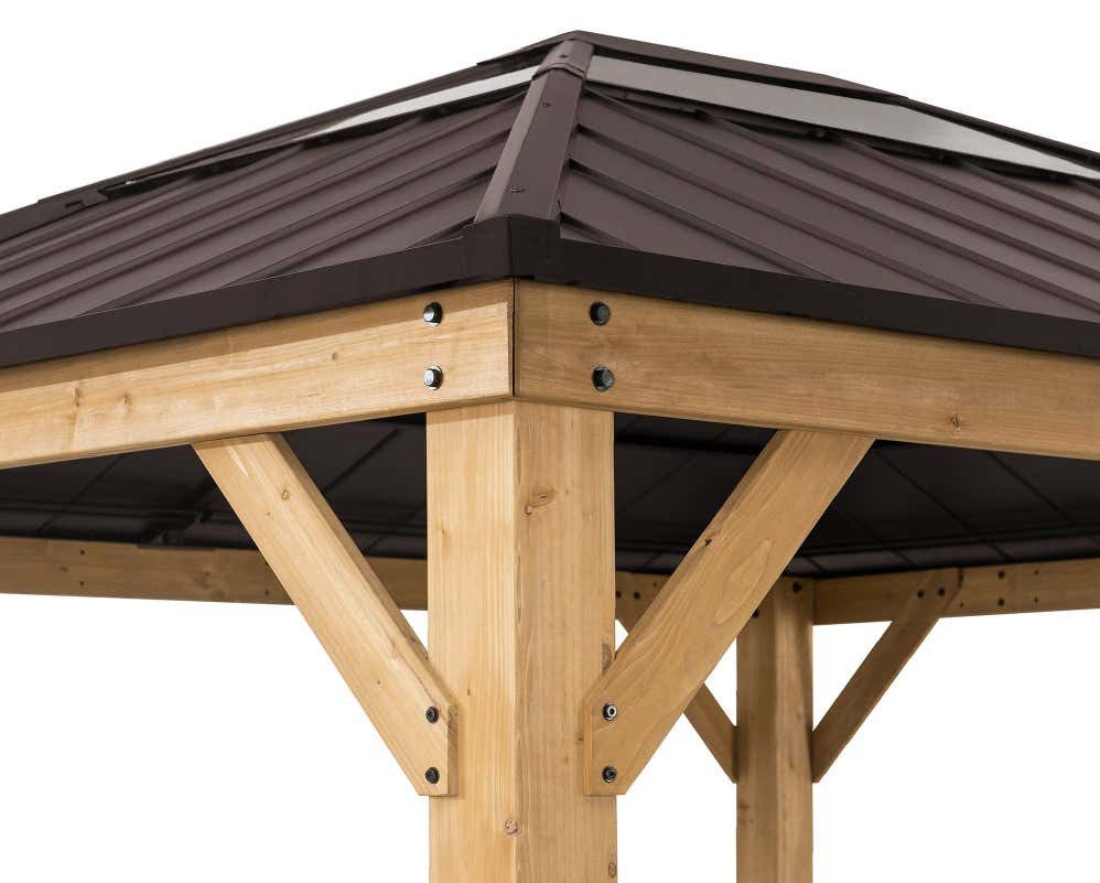 Sunjoy Pavillon Sunjoy Bruri, in Naturbelassen