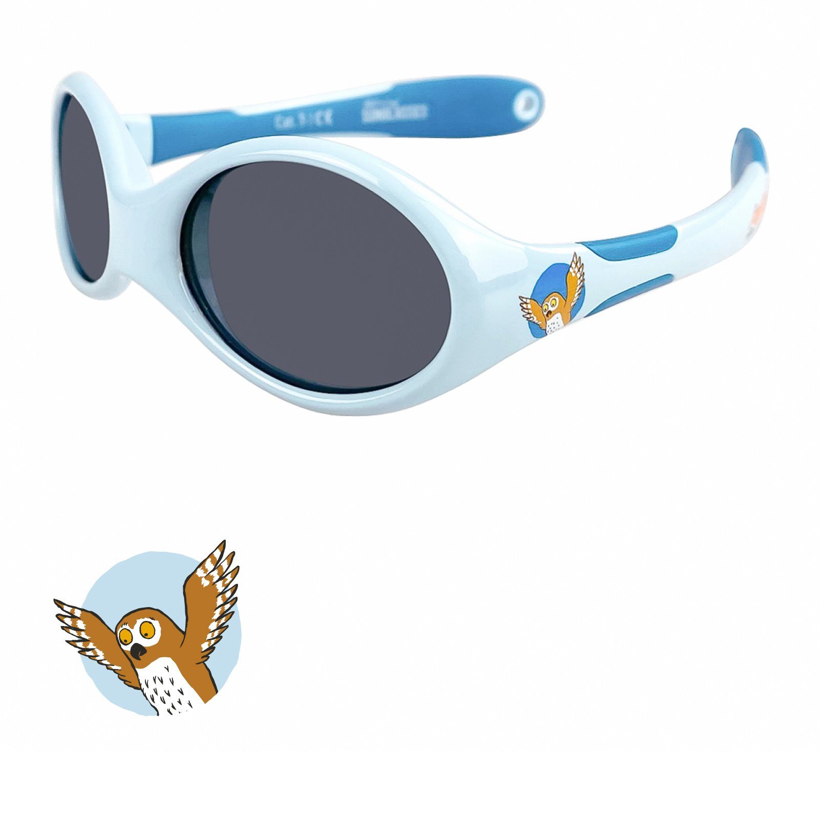 ActiveSol SUNGLASSES Sonnenbrille Grüffelo Premium Sonnenbrille für Babys Der Grüffelo Blau
