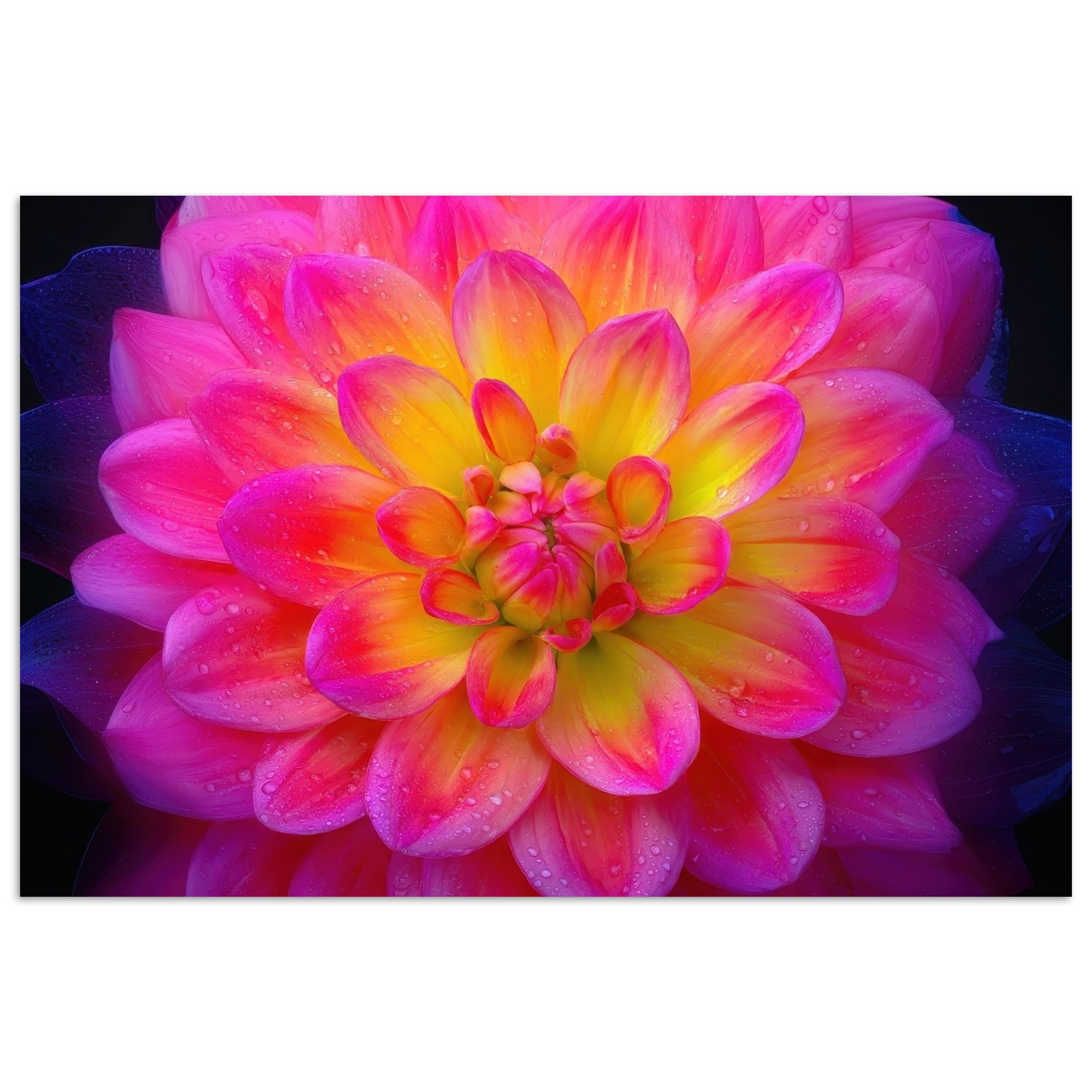 MuchoWow Poster Rosa - Dahlie - günstig online kaufen