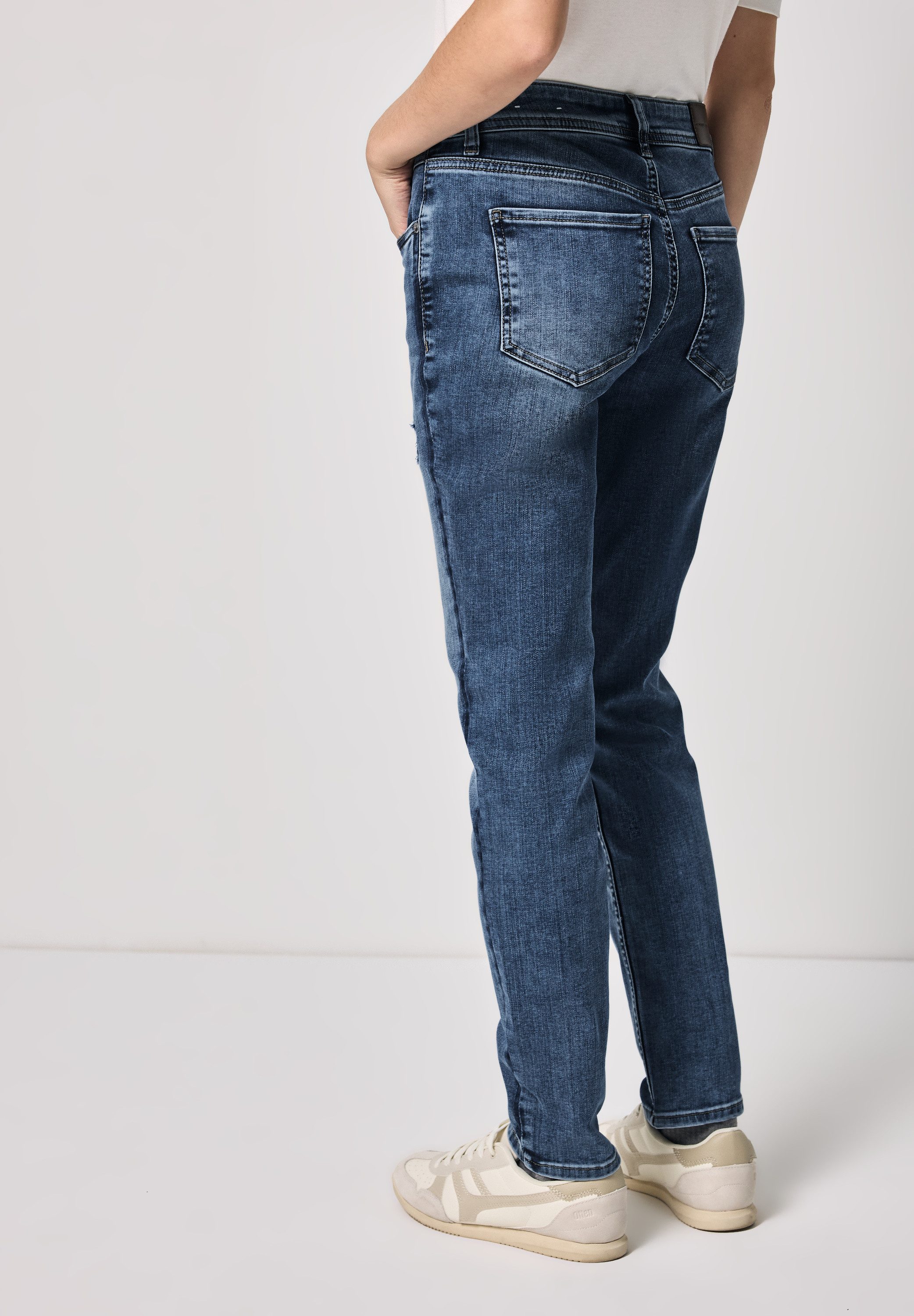 STREET ONE STUDIO Comfort-fit-Jeans Middle Waist