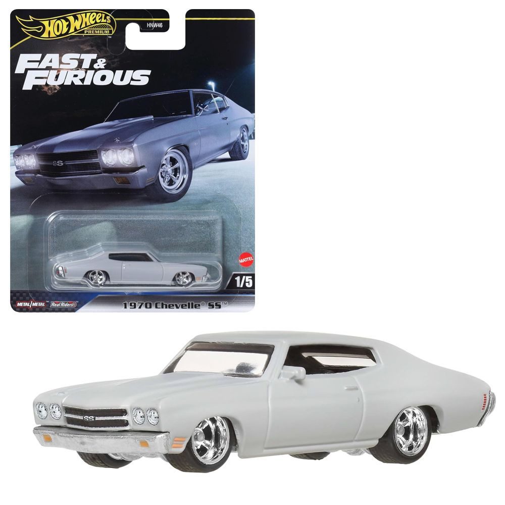 Hot Wheels Spielzeug-Rennwagen 1970 Chevelle SS JBL94 Hot Wheels Auto Fast & Furious