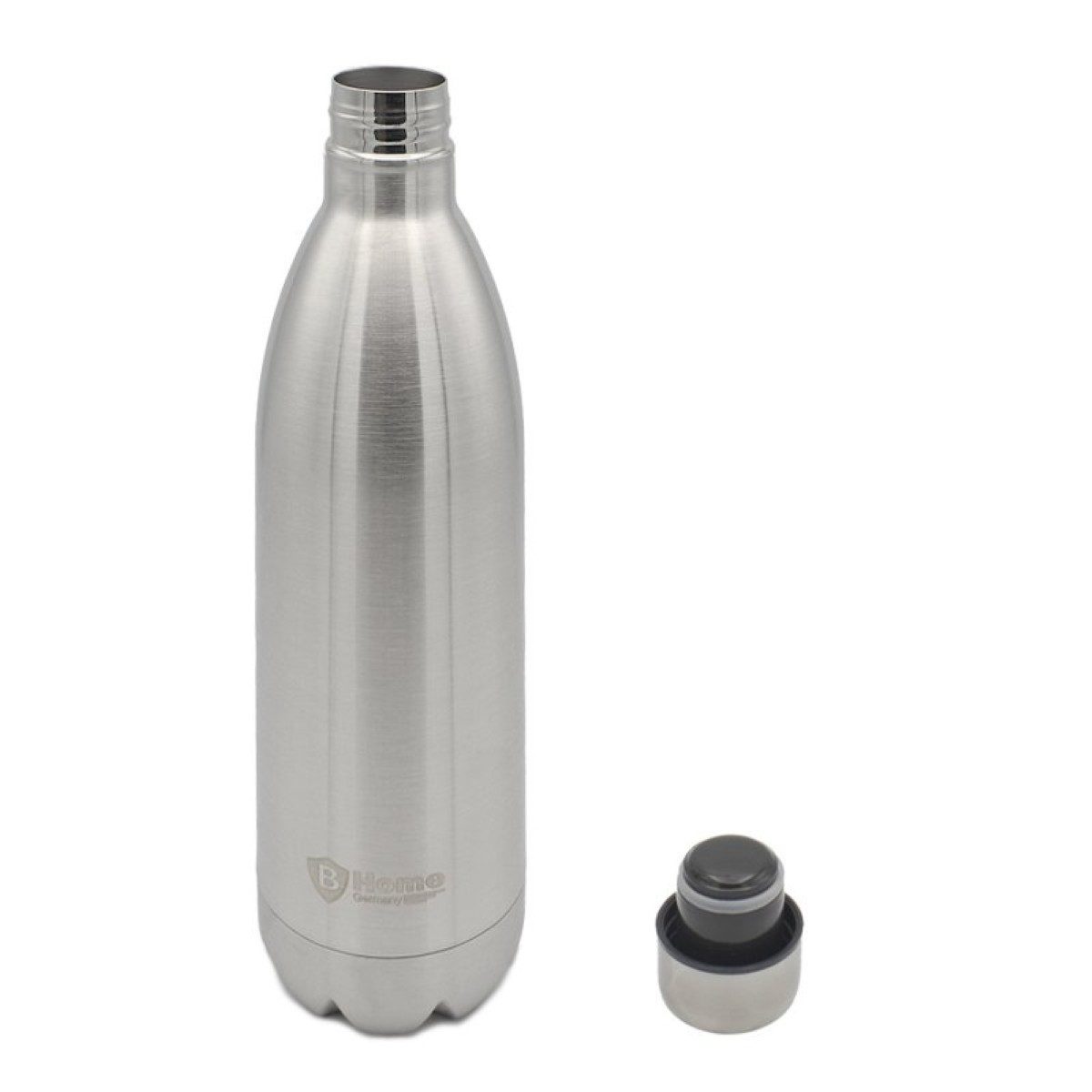 B-Home Thermoflasche Trinkflasche 1000 ml, Edelstahl, temperaturbeständig, Edelstahl 18/10, 1000ml