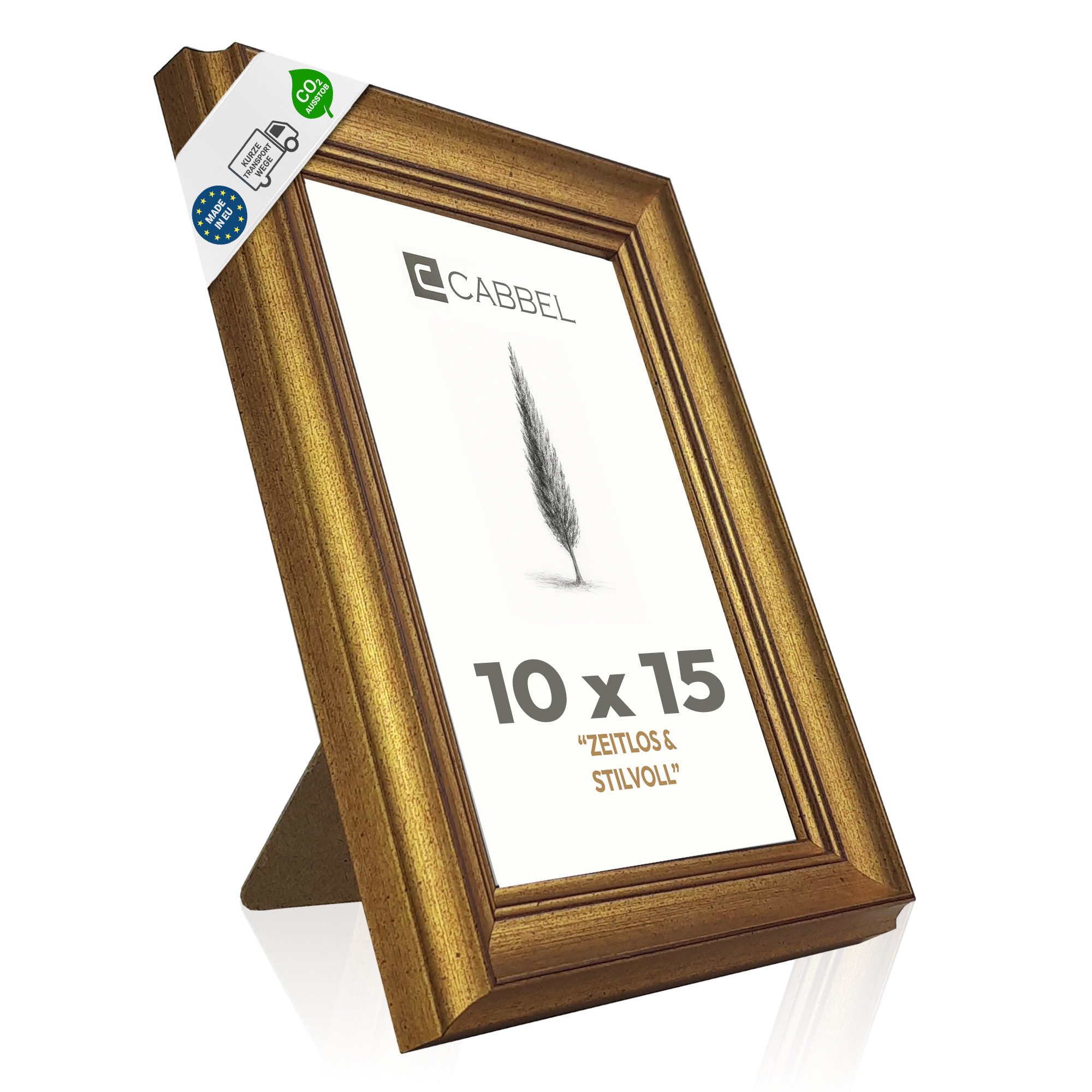 CABBEL Bilderrahmen AVI Bilderrahmen Antik Barock Vintage Fotorahmen, klassisch verziert, ideal für Poster, Fotos & Kunstwerke,Wanddekoration in Wohnzimmer,Büro