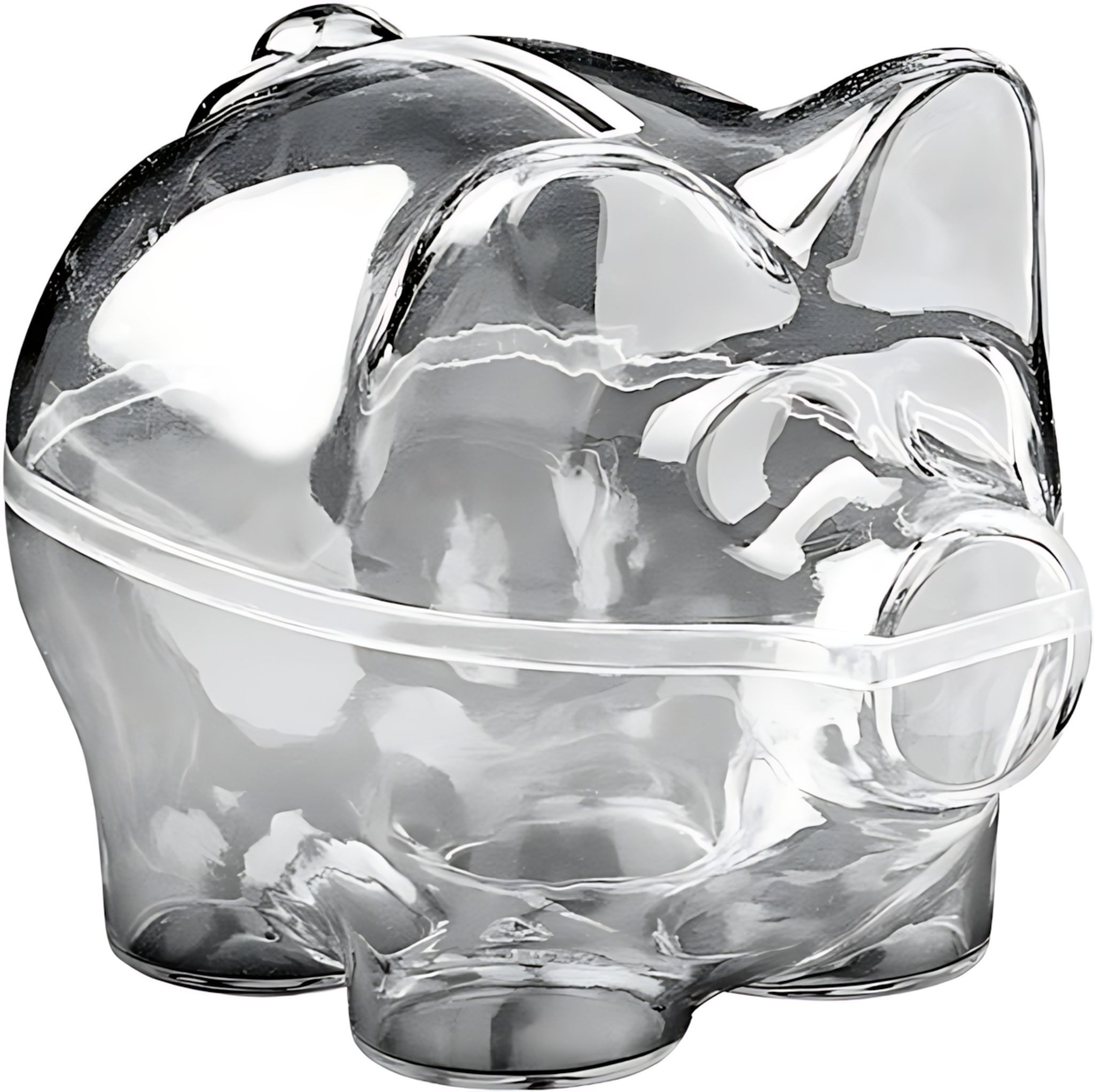 Knorr Prandell Spardose KNORR PRANDELL 216917895 Acryl-Sparschwein 9 cm Acryl transparent