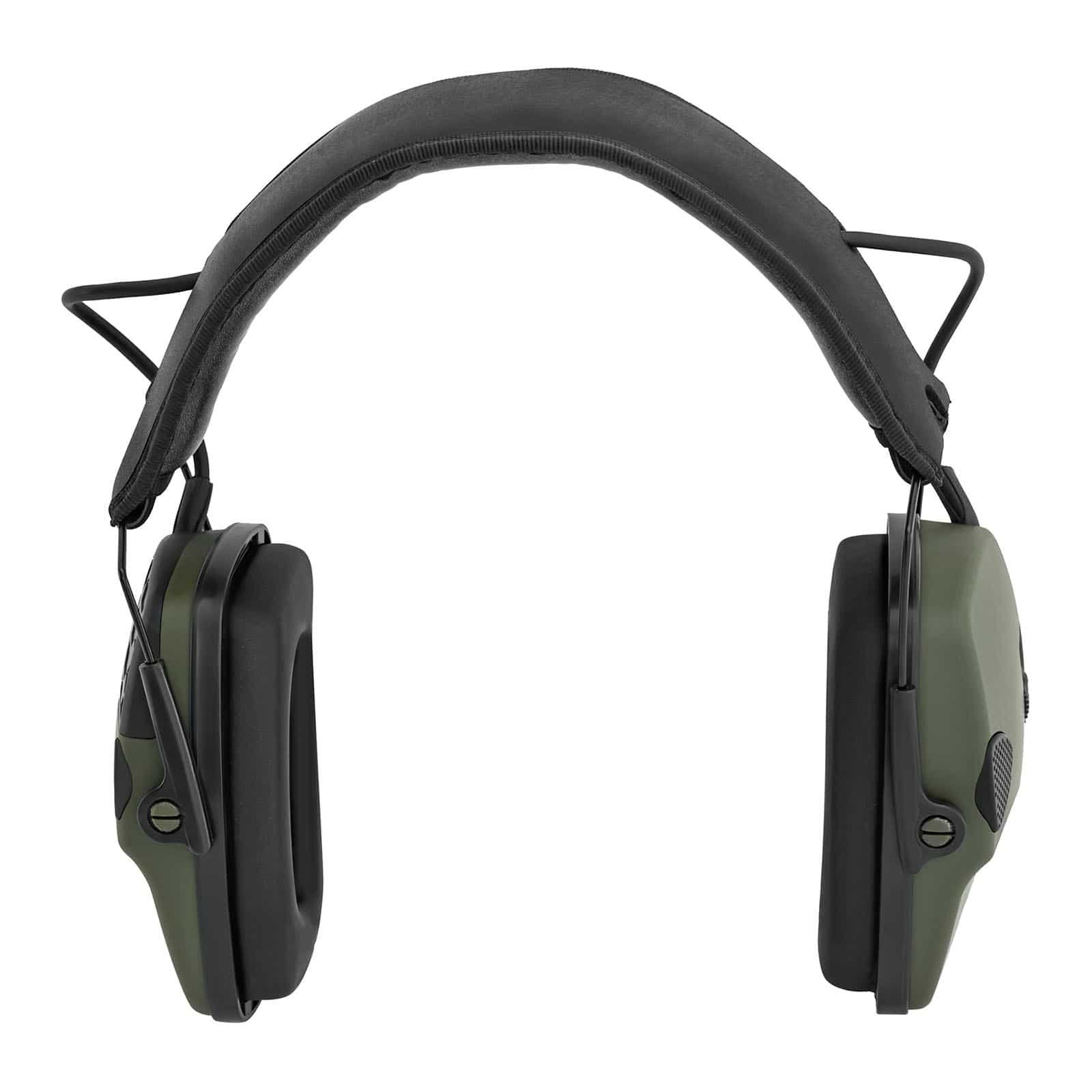 MSW Kapselgehörschutz Lärmschutzkopfhörer mit Grün Außengeräuschregelung