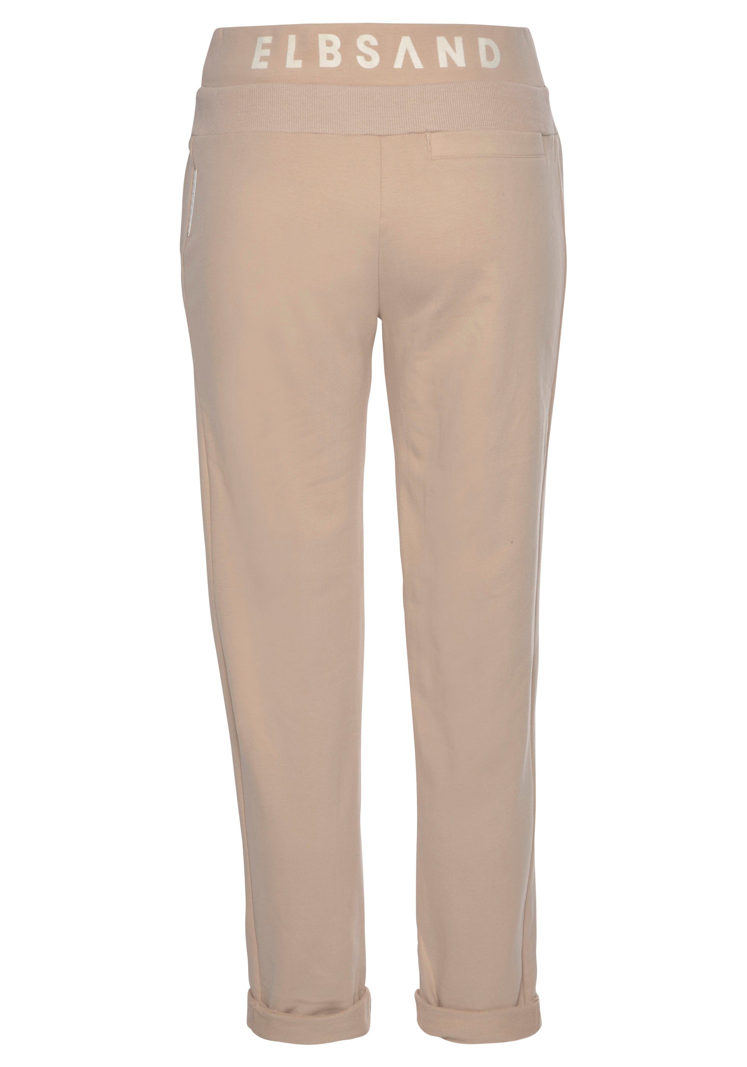 Elbsand Sweathose Brinja mit Taschen und breiten Kordeln, Jogginghose, lässige Passform