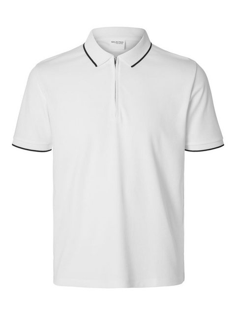 SELECTED HOMME Poloshirt - Stilvolles und modisches kurzarm Poloshirt mit Z günstig online kaufen