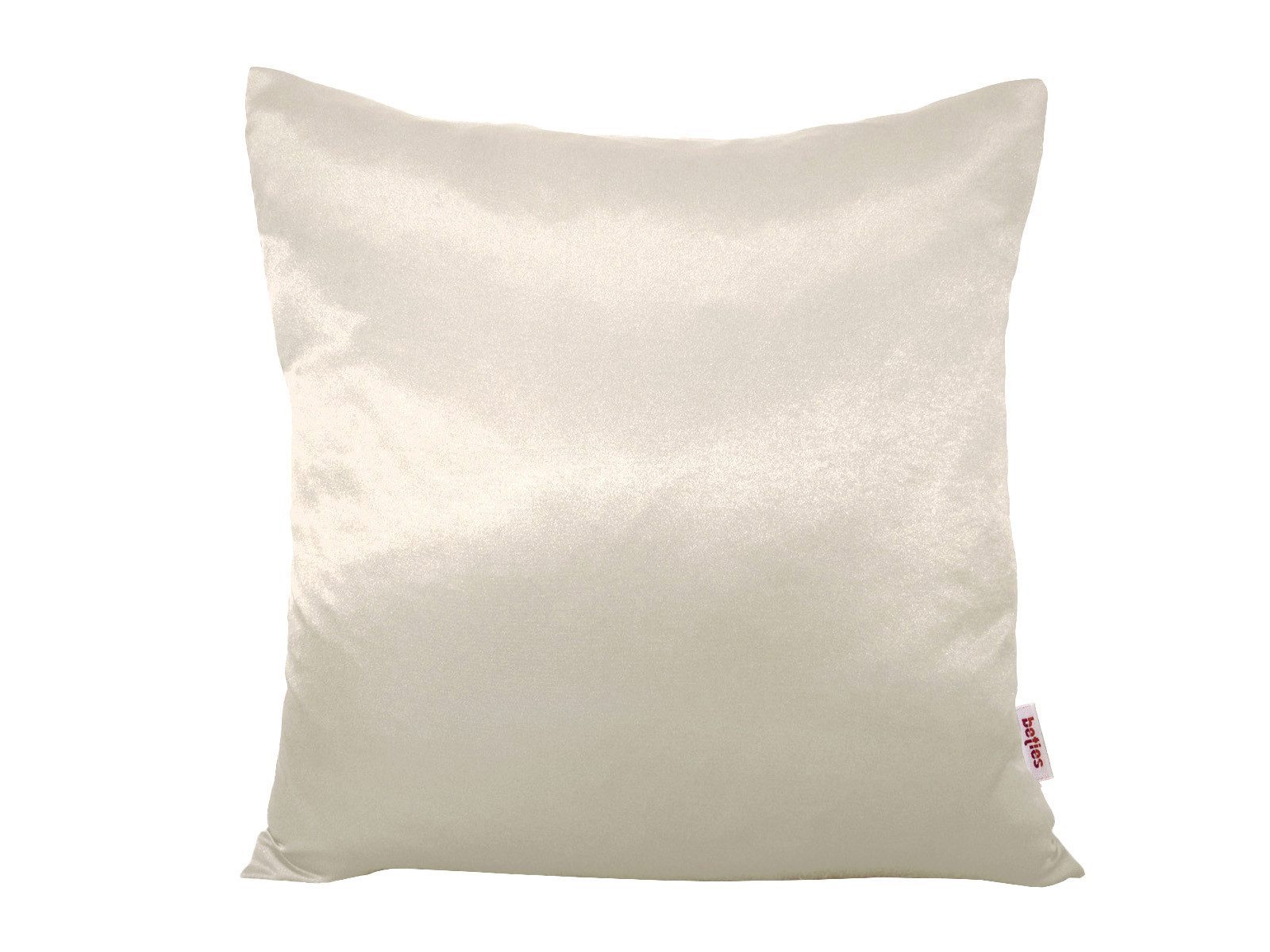 beties Kissenbezug Glanz Satin, (1 Stück), 40x40 cm champagner-beige günstig online kaufen