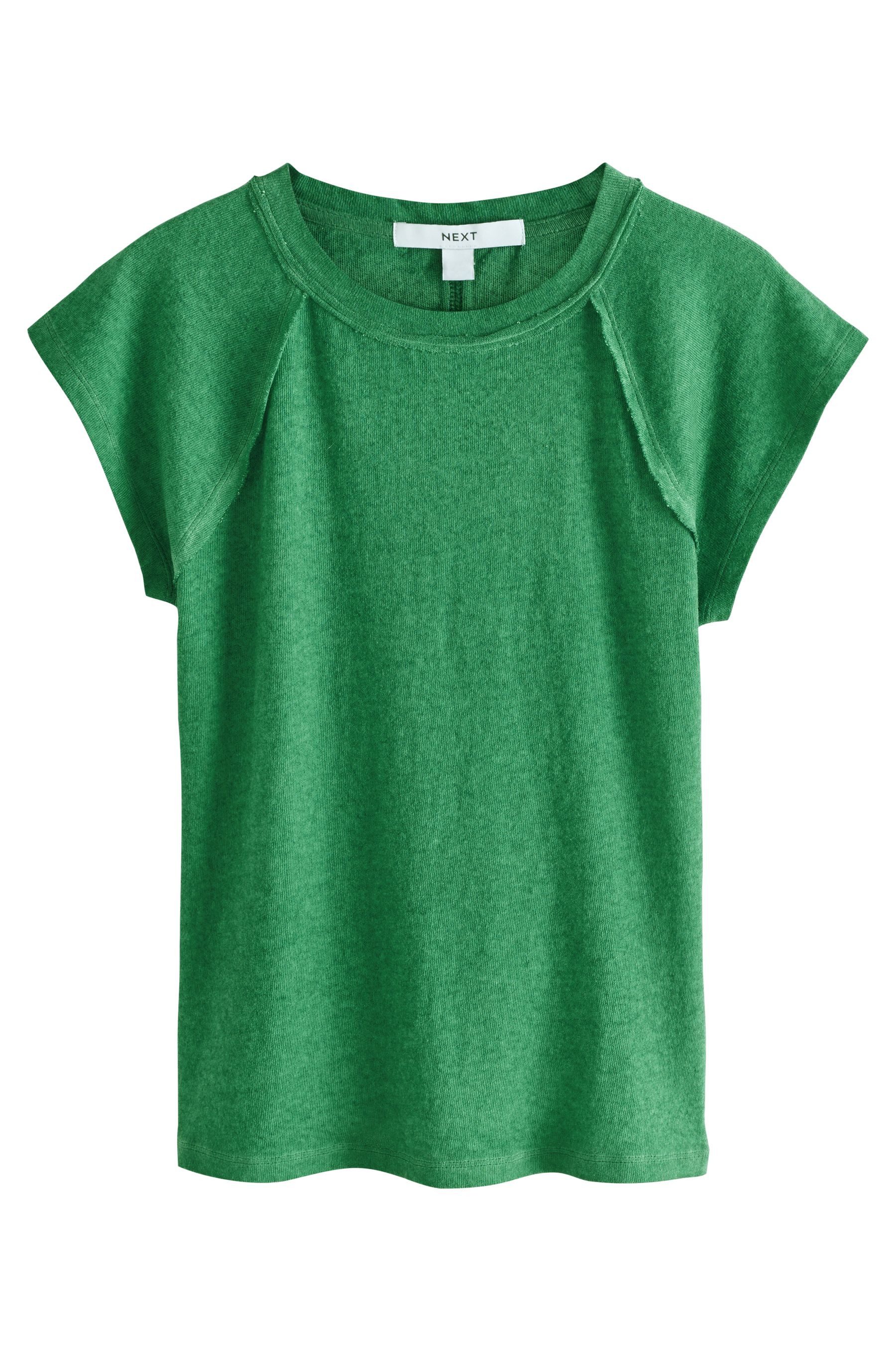 Next T-Shirt T-Shirt mit überschnittenen Schultern (1-tlg) günstig online kaufen