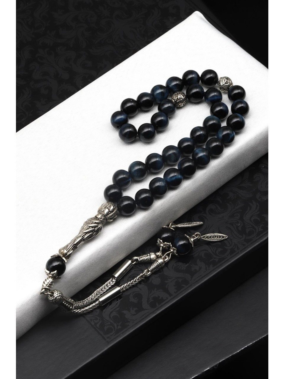 Nisan Ketten und Armband Set, Tigerauge Edelstein Tesbih Gebetskette – 33 P günstig online kaufen