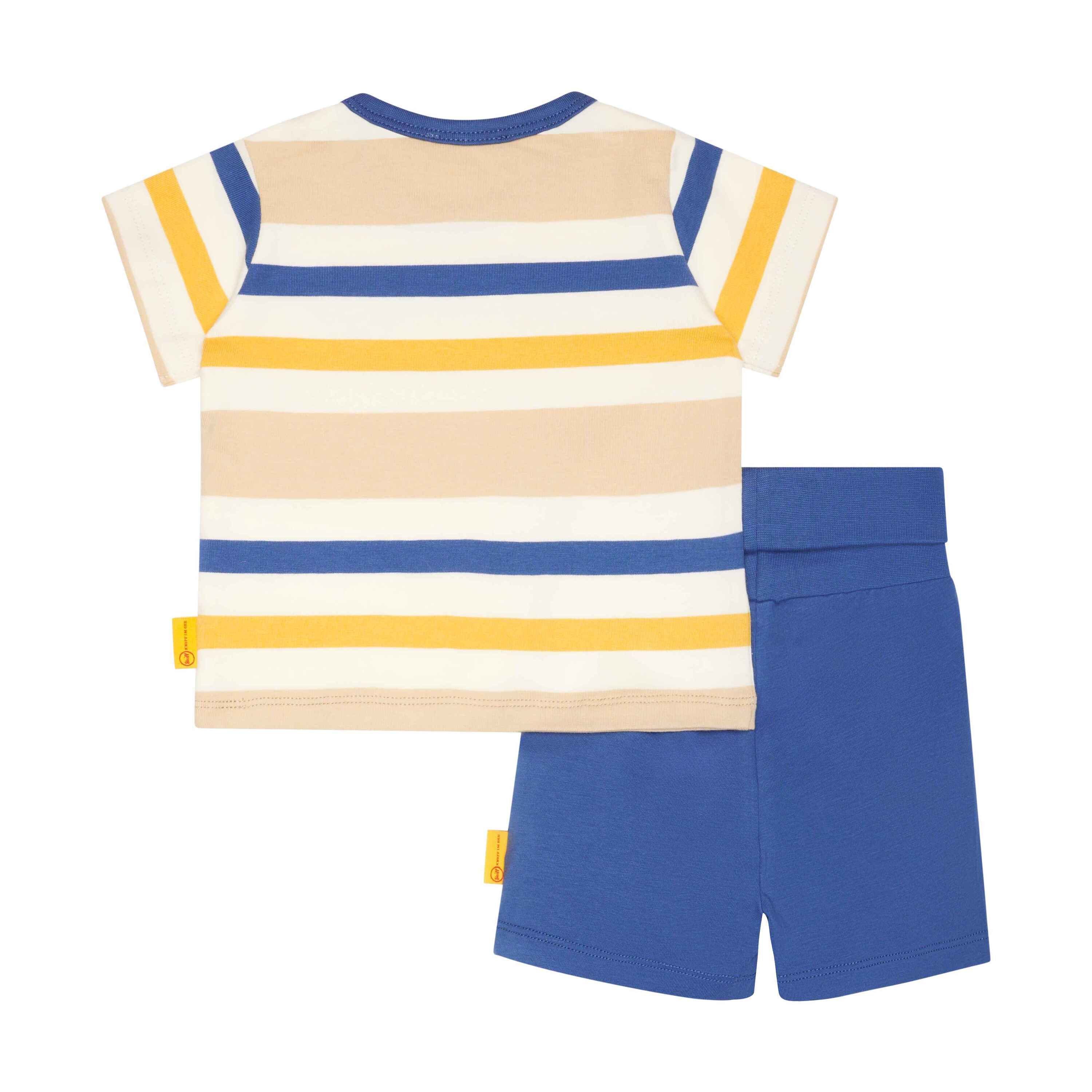 Steiff T-Shirt Venice + Shorts Set Beach T-Shirt