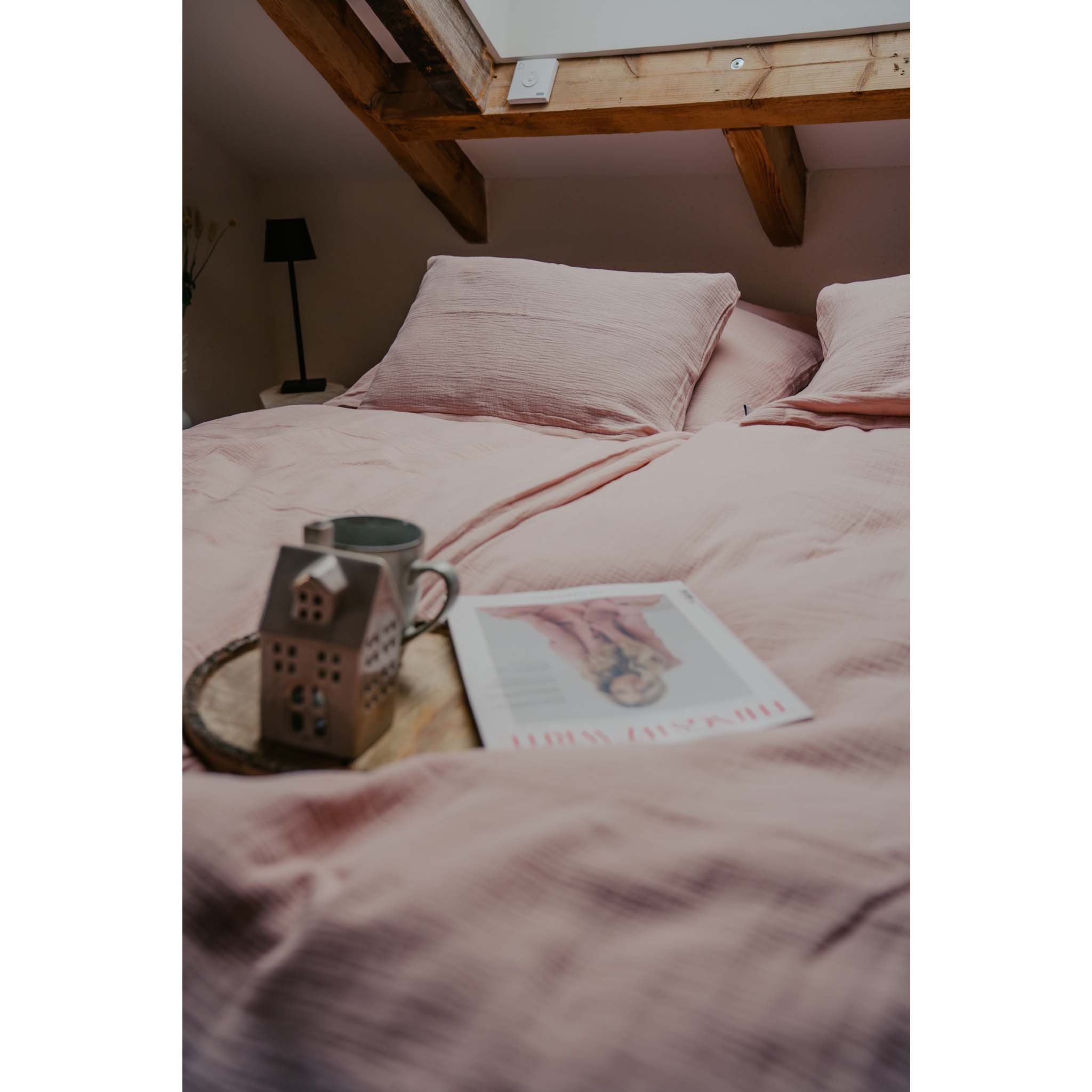 hutch&putch Kissenbezug Musselin Kopfkissenbezug - Kissenhülle - 100% Bio-B günstig online kaufen