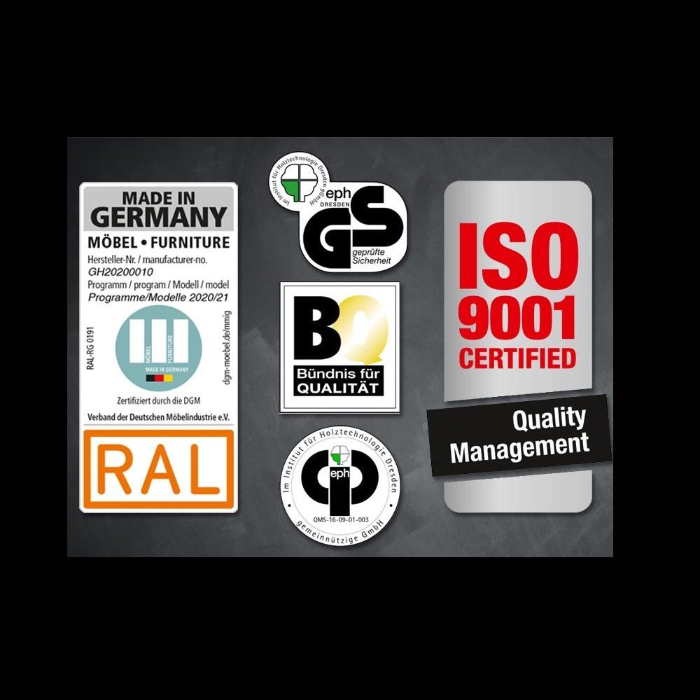 Wimex Kleiderschrank 135 x 198 x 58 cm (B/H/T)