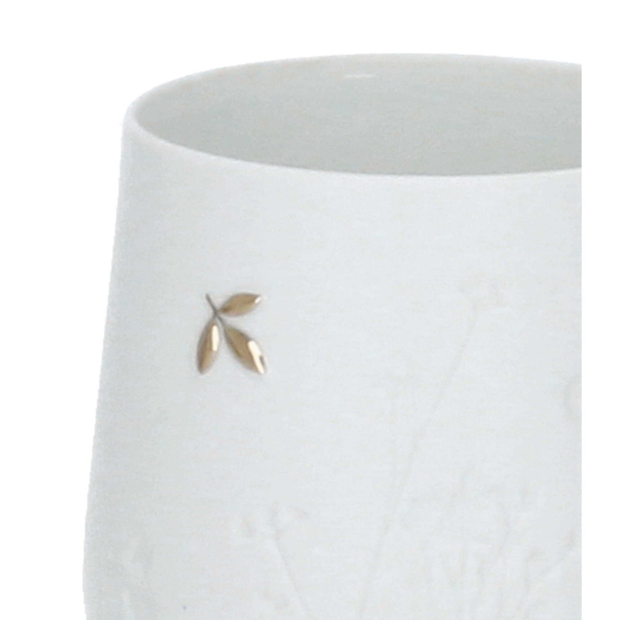 Räder Kerzenhalter Porzellangeschichten Tischlicht Blatt 8x8 cm Porzellan günstig online kaufen