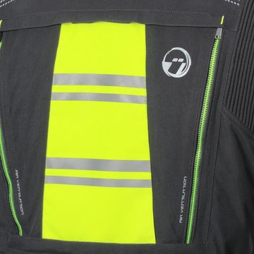 Büse Motorradjacke Büse Travel Pro Textiljacke schwarz / gelb Herren 54