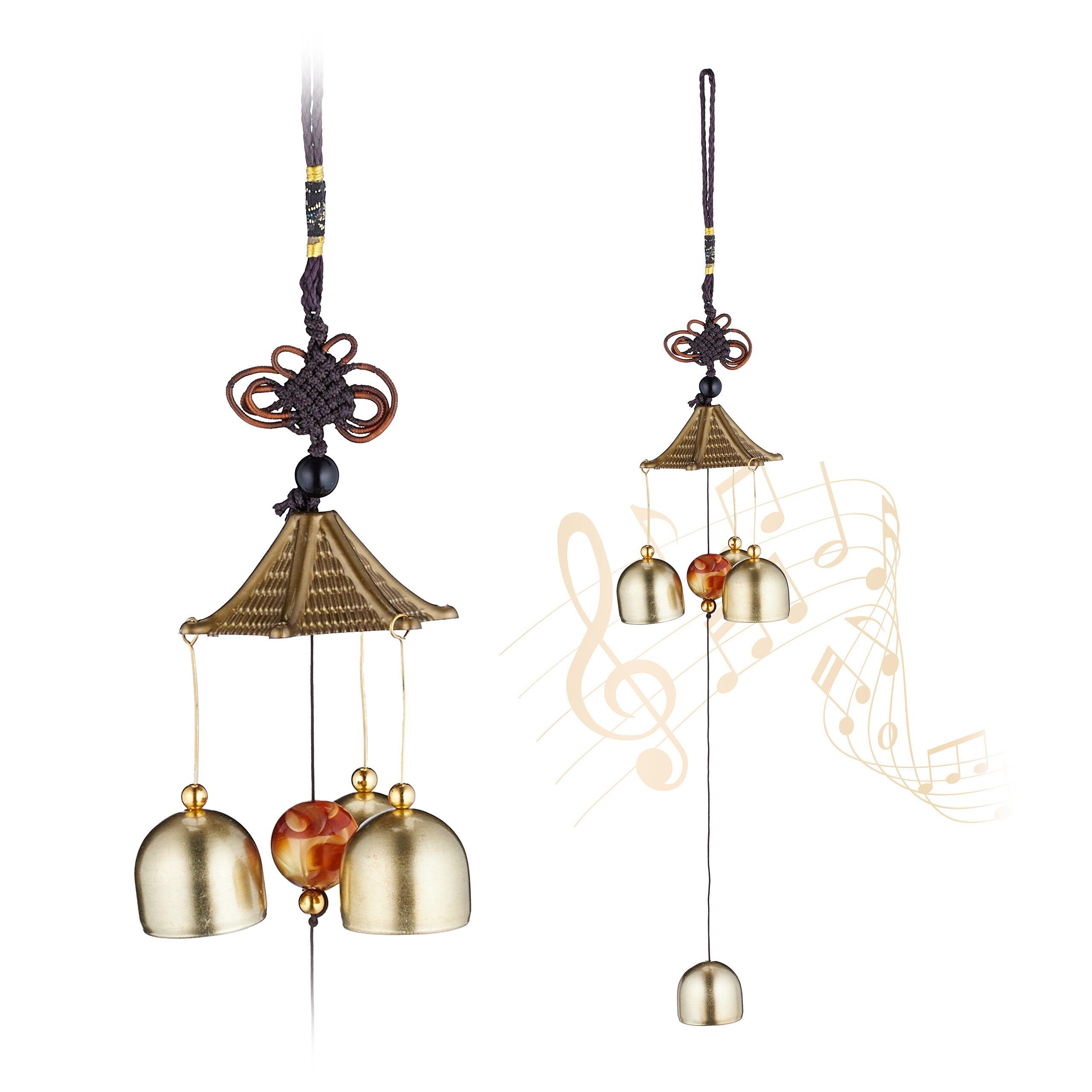relaxdays Windspiel 2er Set (2 St)