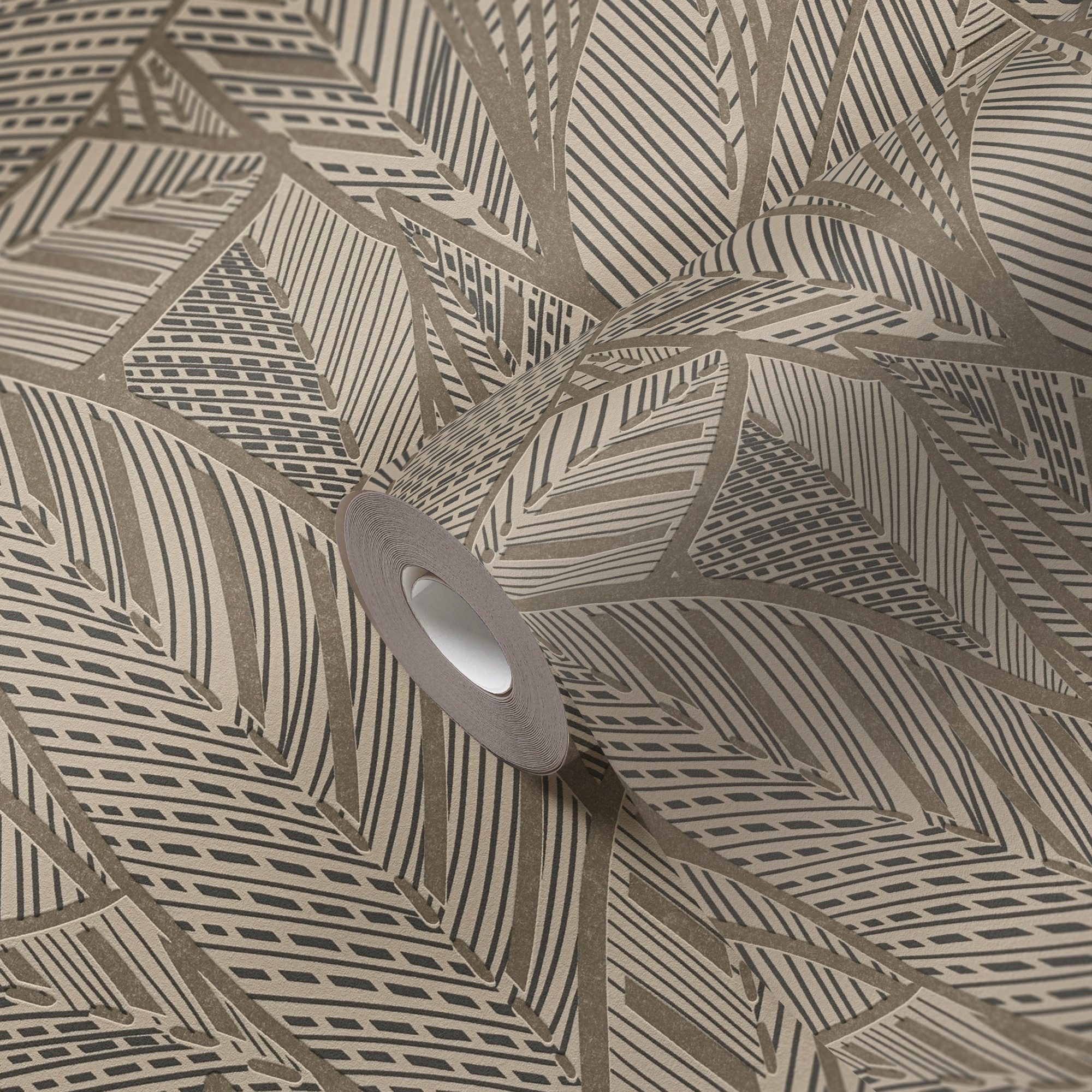 A.S. Création Vliestapete French Affair Blätter-Tapete Mustertapete Floral günstig online kaufen