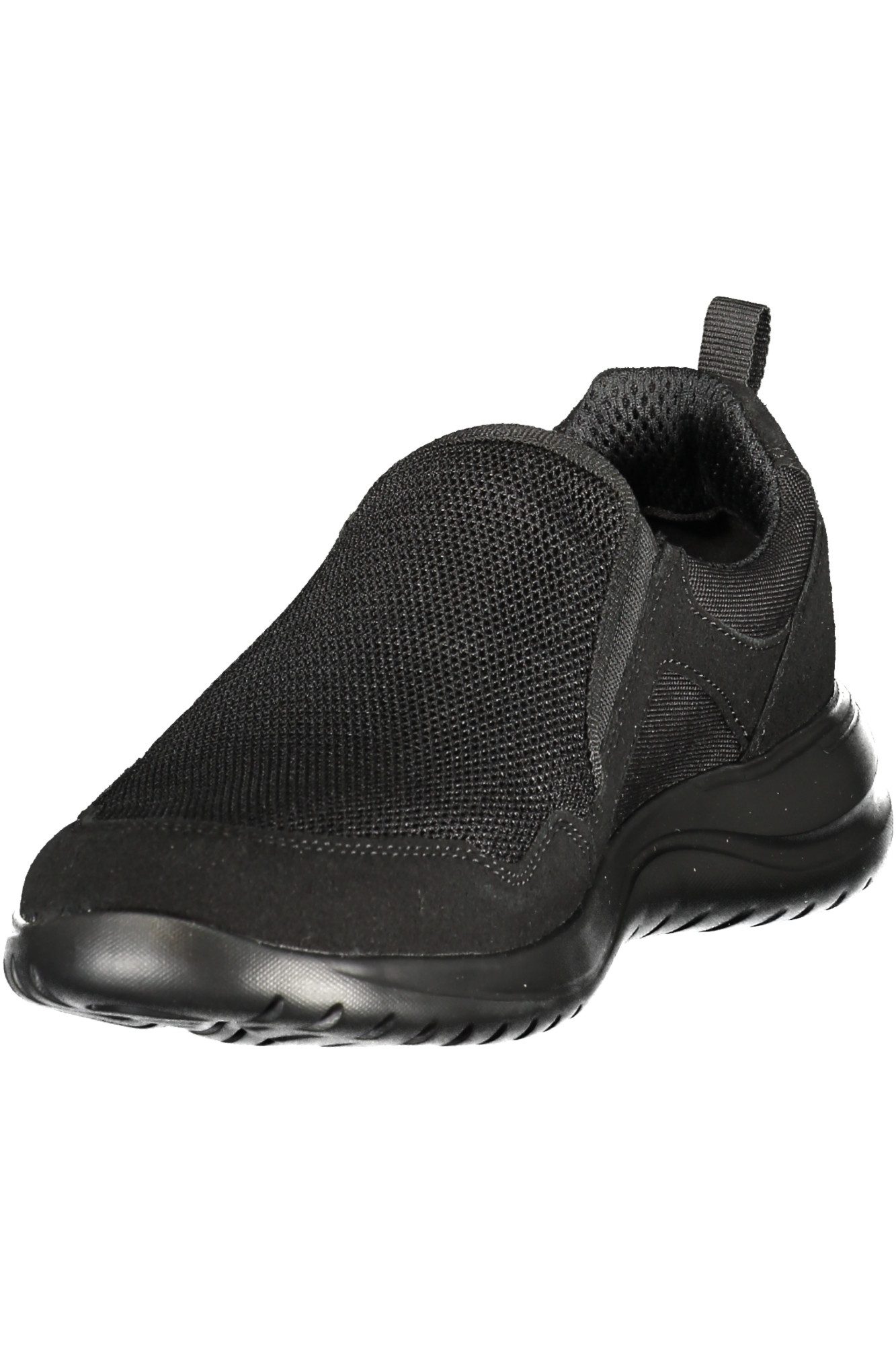 LUMBERJACK Sneaker Herrensportschuh Schwarz mit Elastik und