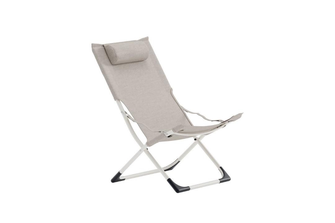 Venture Home Gartenlounge-Sessel 2er Set Seville Loungesessel beige.