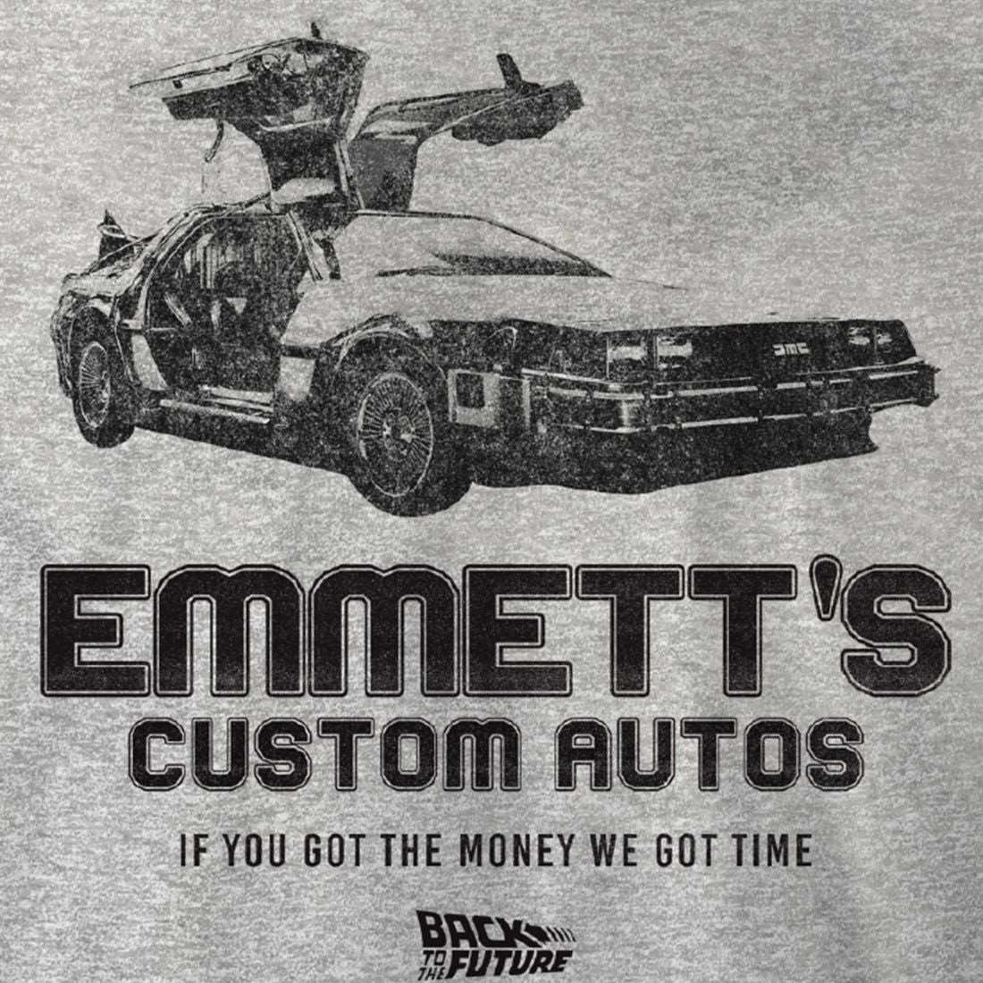 Zurück in die Zukunft T-Shirt Emmett's Custom Autos