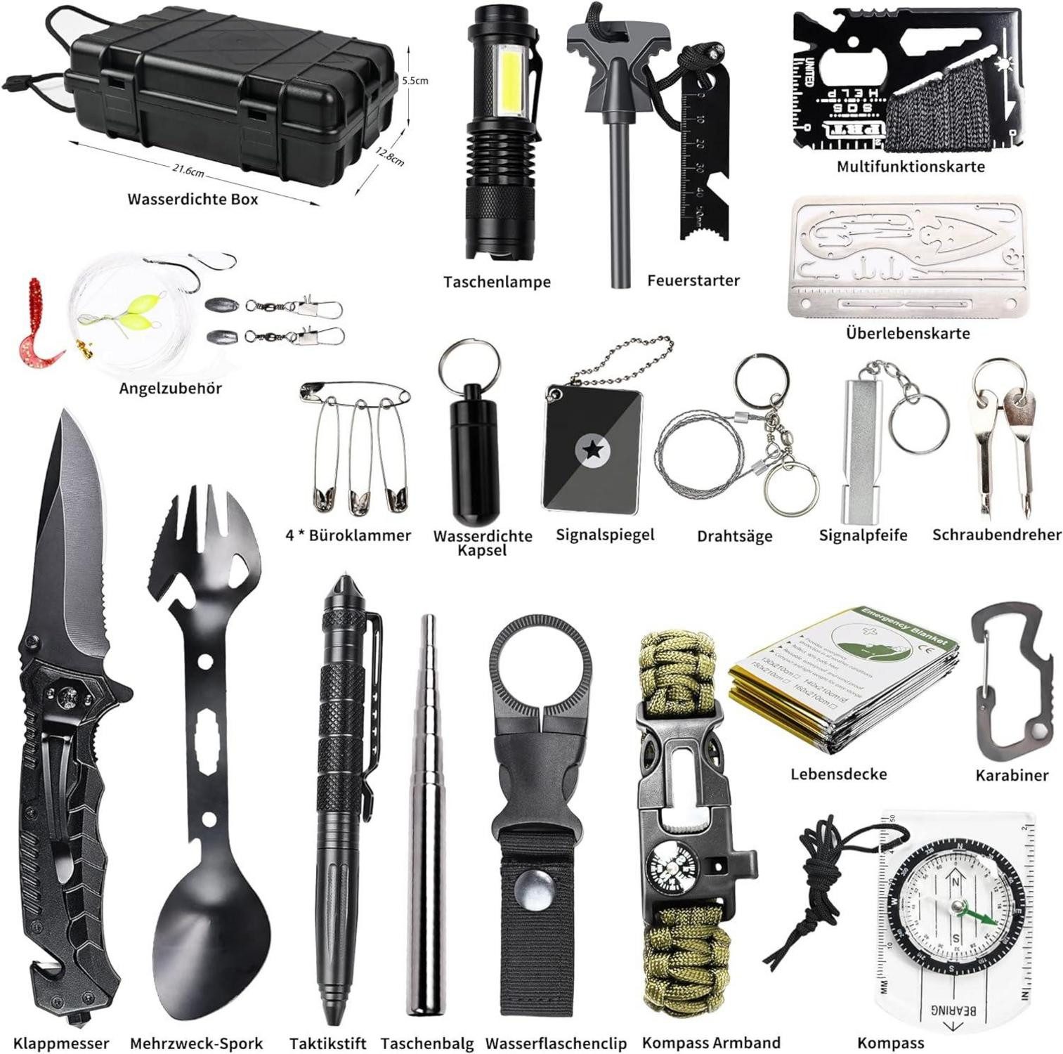 LuxusKollektion Campingstuhl Survival Kit 21 in günstig online kaufen