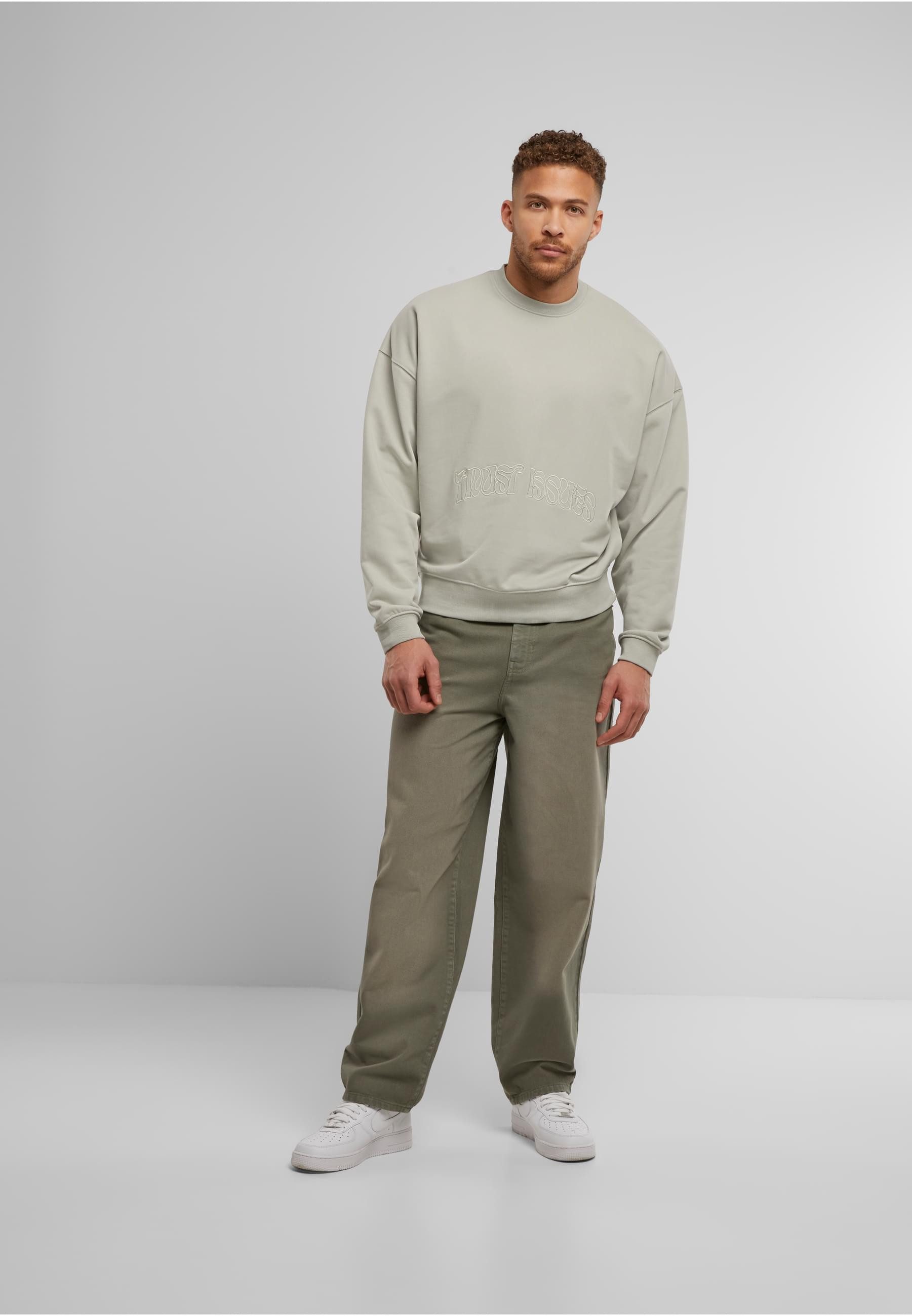 DEF Rundhalspullover DEF DEF Trust Issues Pullover (1-tlg)