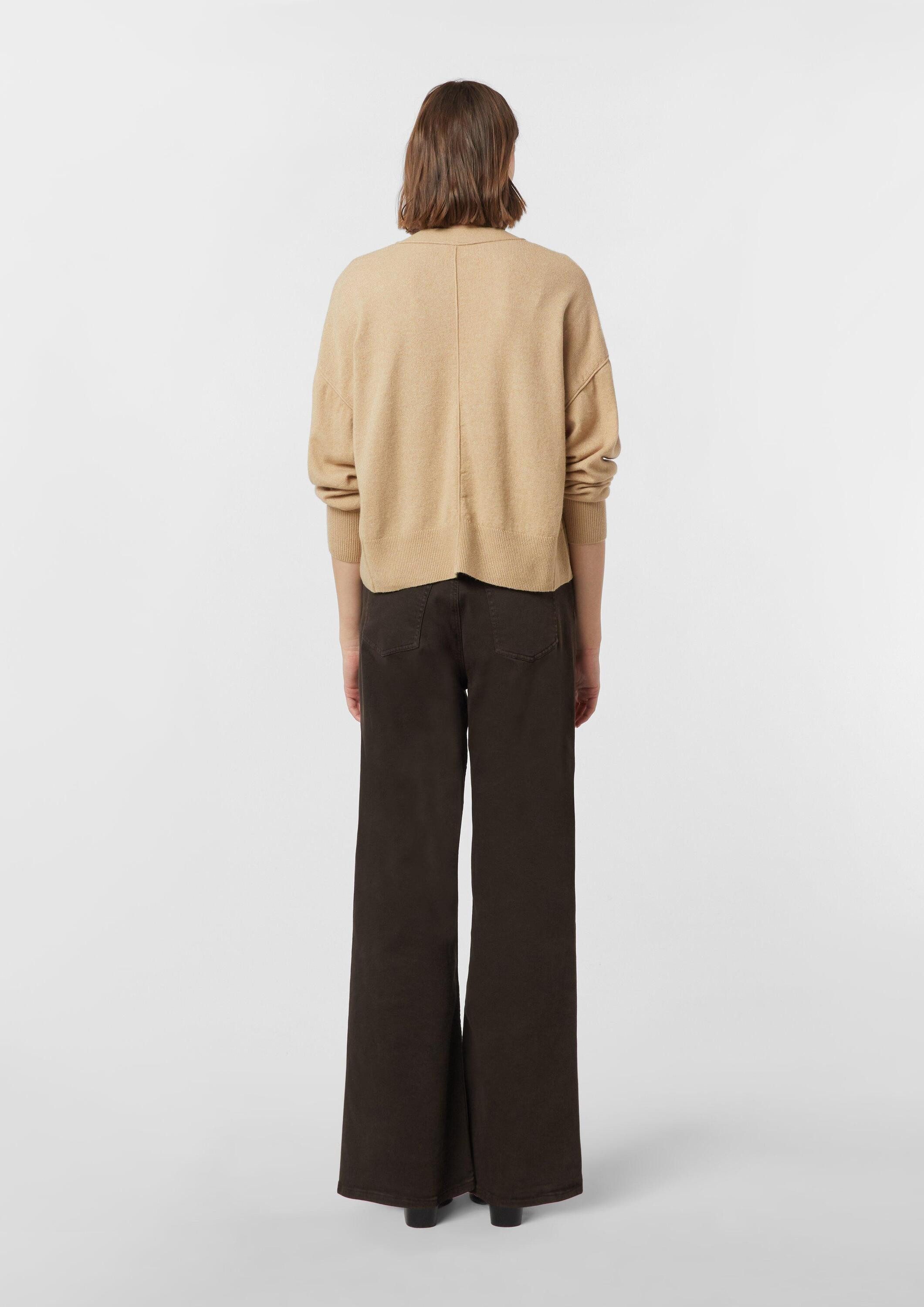 comma Cardigan Strickjacke Softer Baumwollmix-Cardigan in Oversize