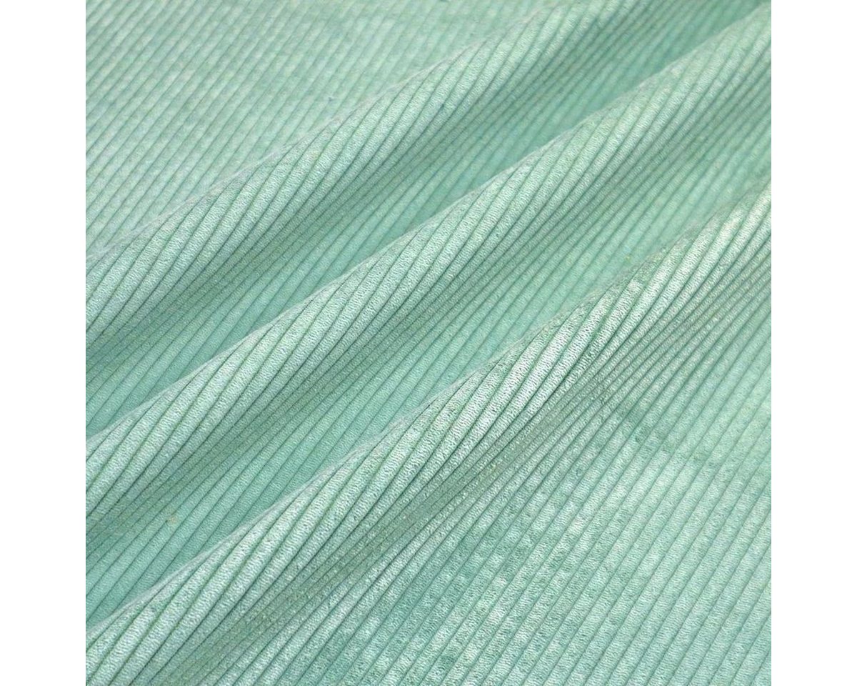 Thumbnail - Stofferia Stoff Polsterstoff Resistant Cord Darven Mint, Breite 140 cm, Meterware