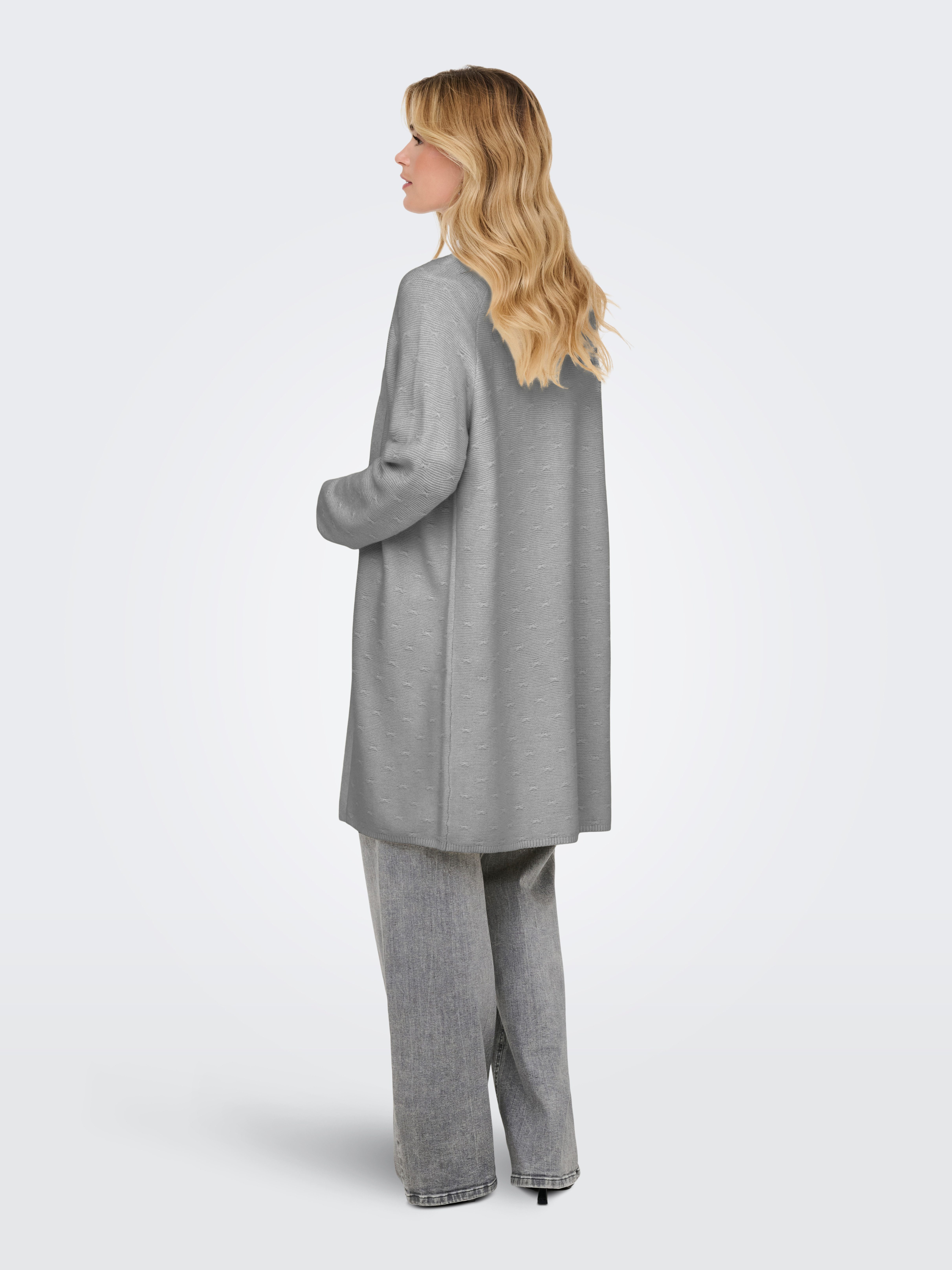 ONLY Strickjacke ONLKATIA LS STRUCT OPEN CARDIGAN CC KNT günstig online kaufen