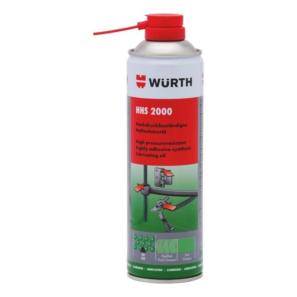 Würth Schmierfett HHS 2000 Haftschmierstoff 500 ml, 500 ml