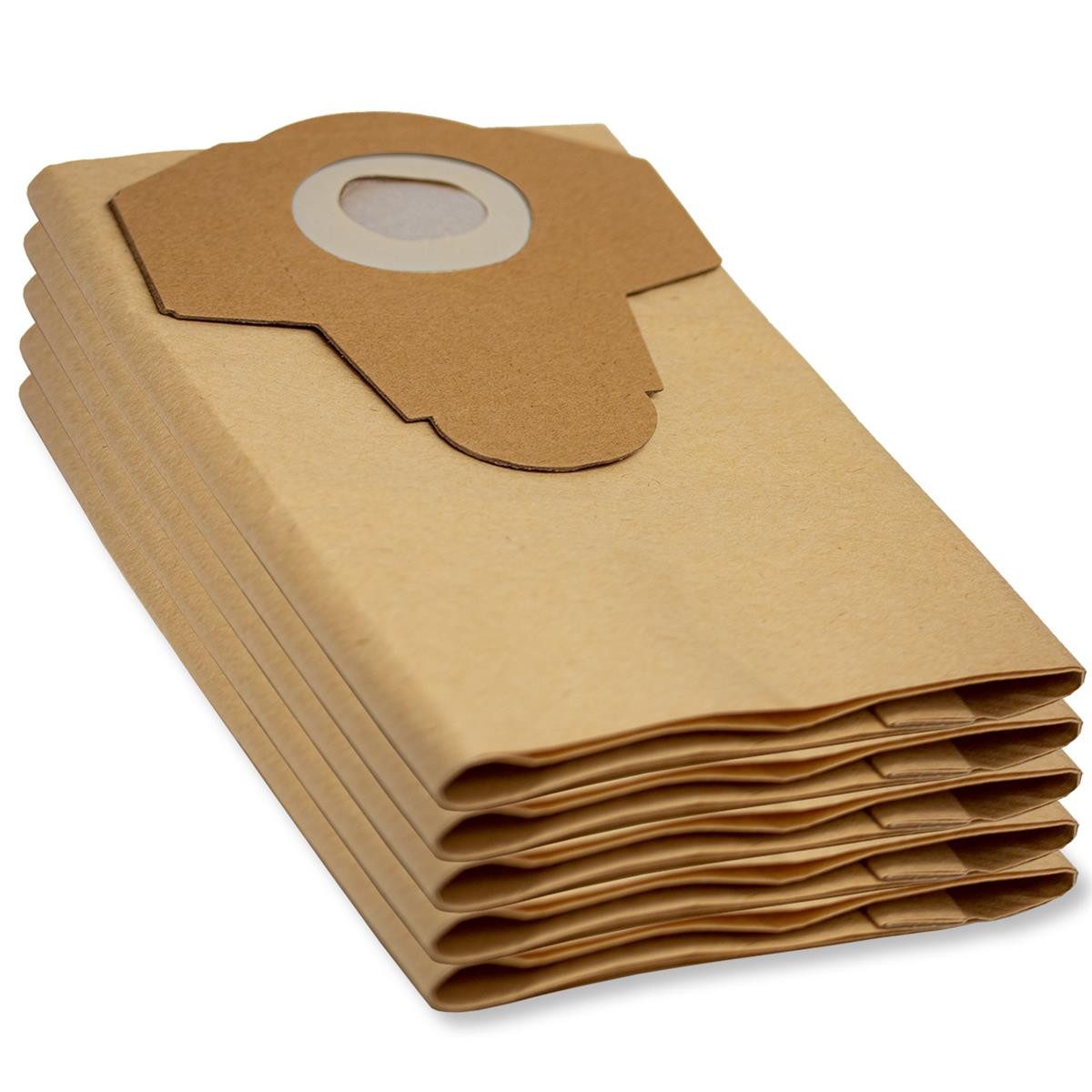 Parkside Staubsaugerbeutel Papierfilterbeutel 20 L passend für PNTS Nass Trockensauger, 5 Stück, passend für Parkside PNTS 1200,1300, 5 St., 5er-Pack, für Nass Trockensauger