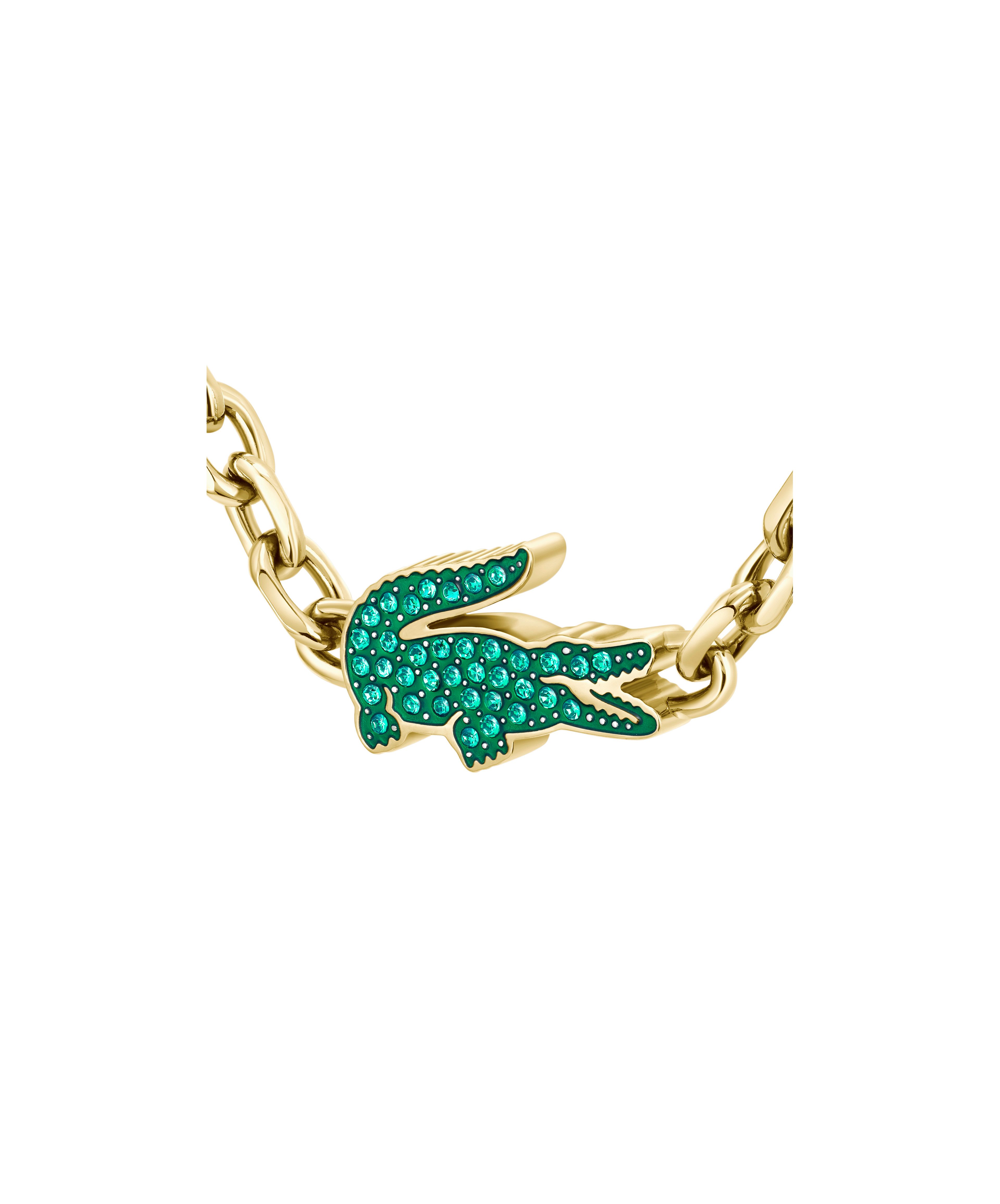 Lacoste Kette mit Einhänger ARTHOR, mit Glasstein